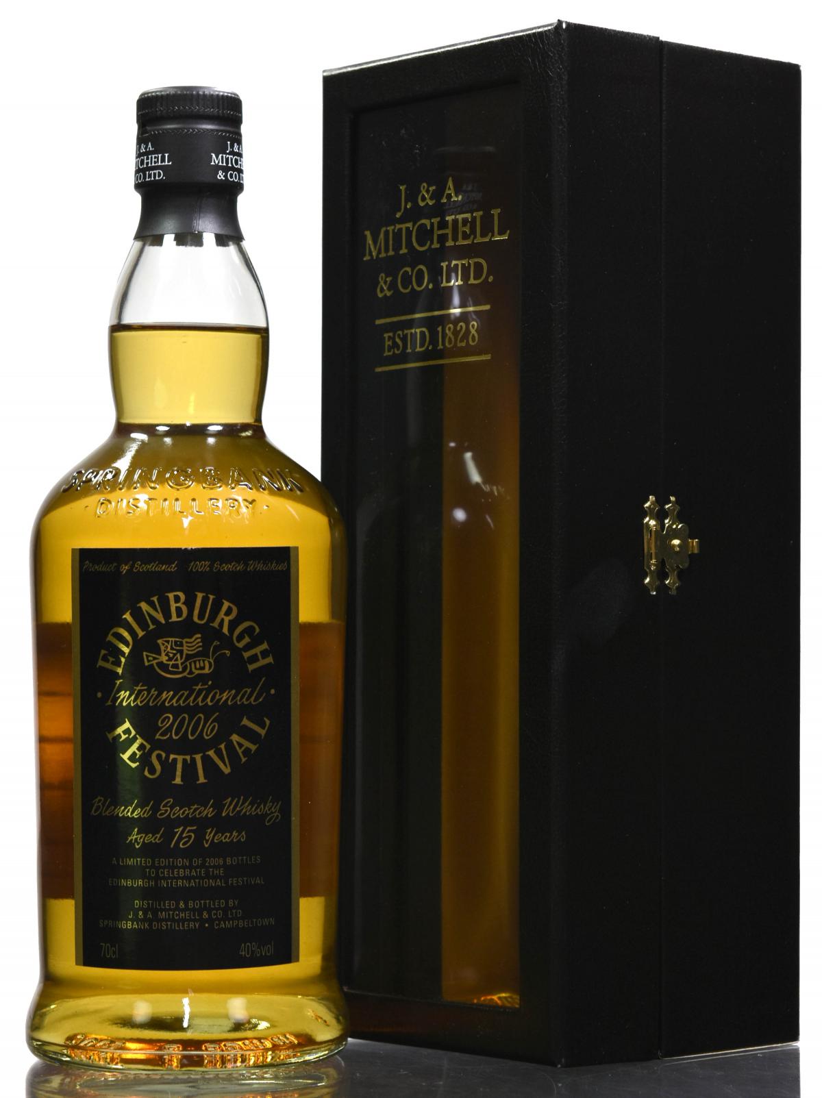Springbank 15 Year Old - Edinburgh Festival 2006