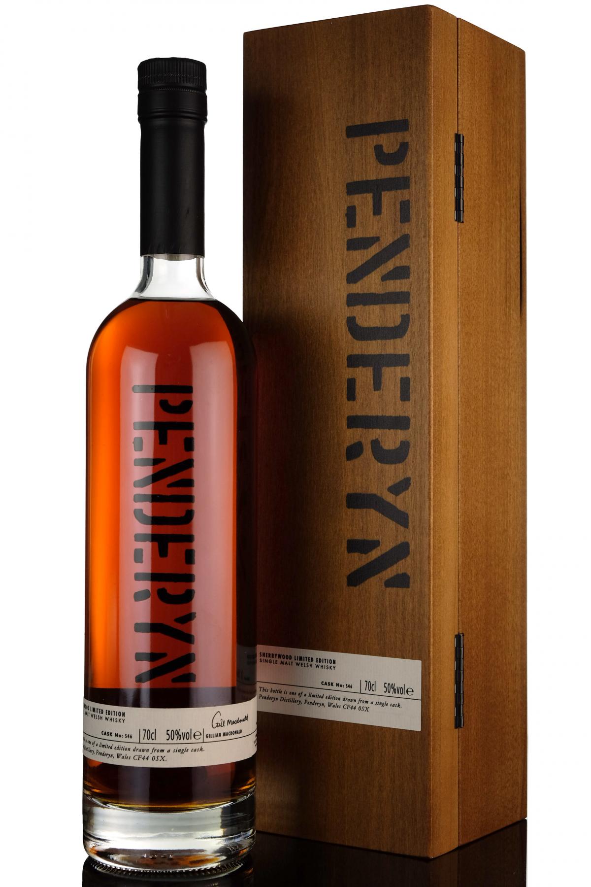 Penderyn Sherry Wood  Single Cask 546