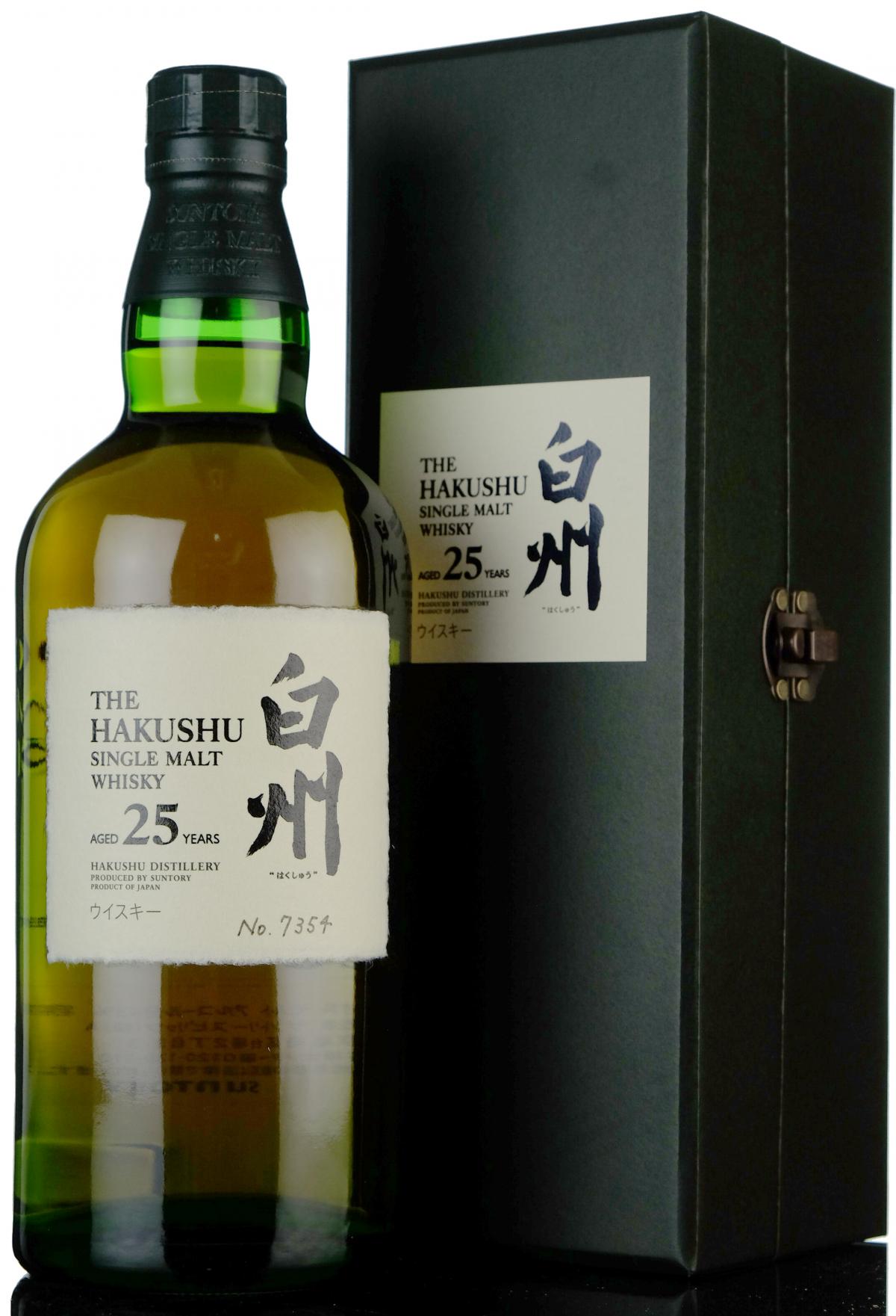 Hakushu 25 Year Old