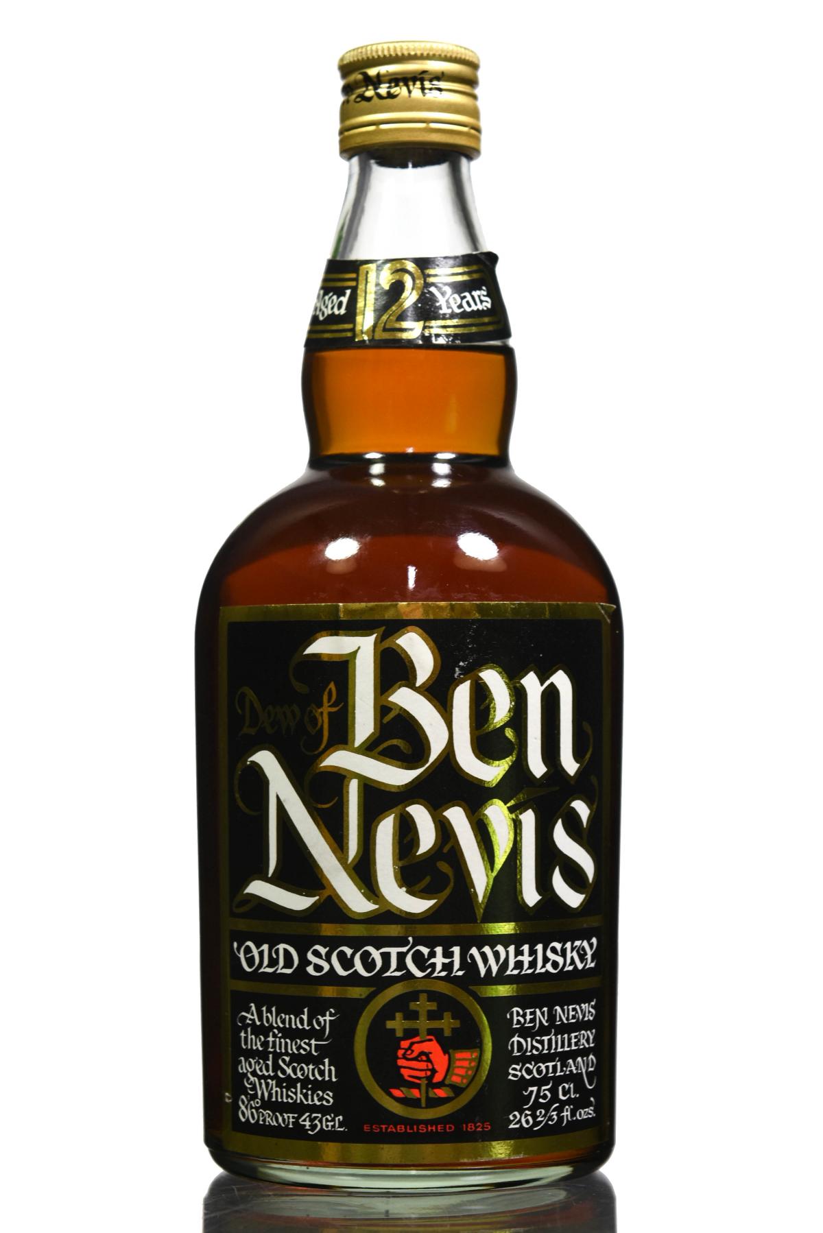 Dew Of Ben Nevis 12 Year Old - Late 1970s