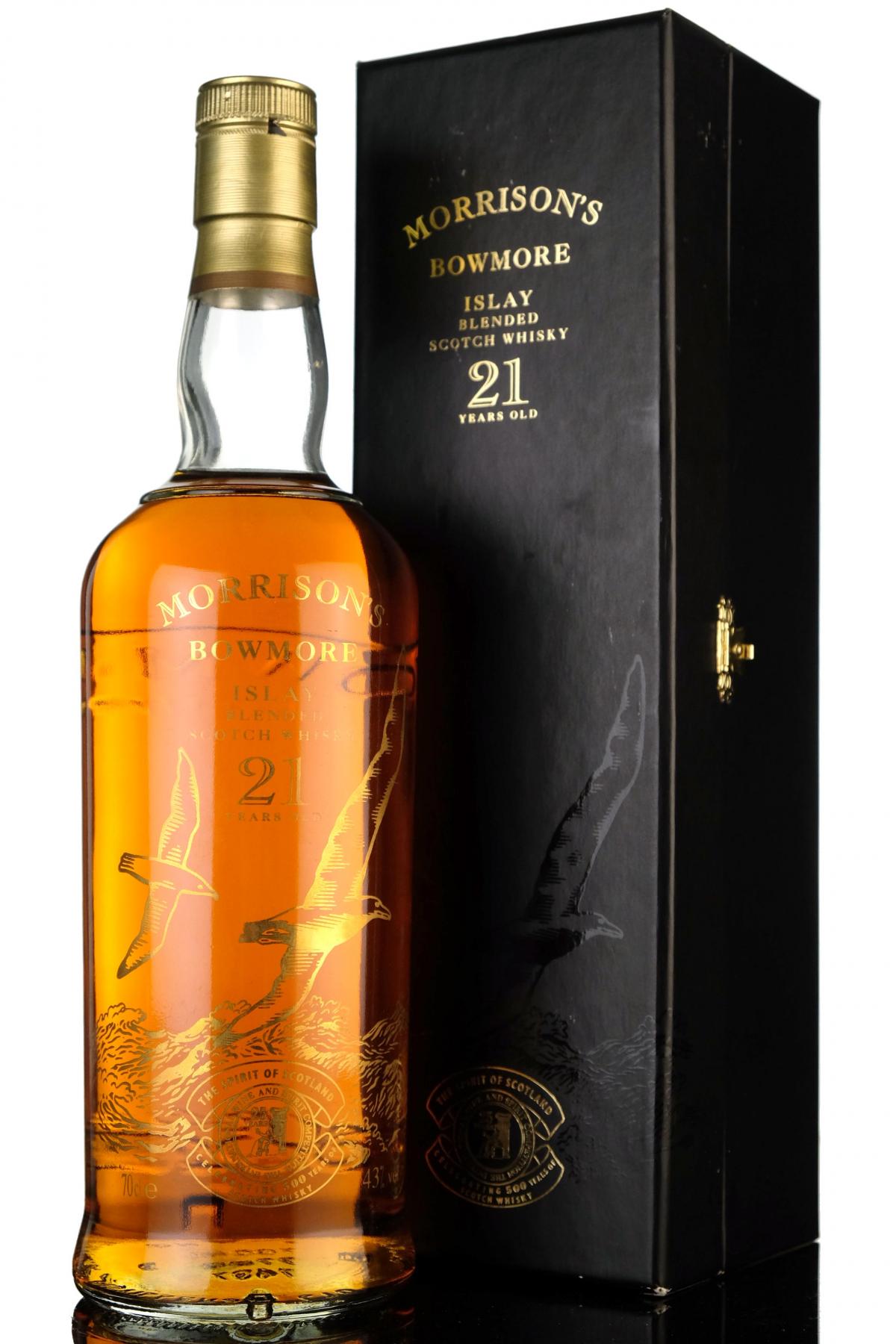 Bowmore 21 Blend Celebrating 500 Years Of Scotch Whisky 1990s
