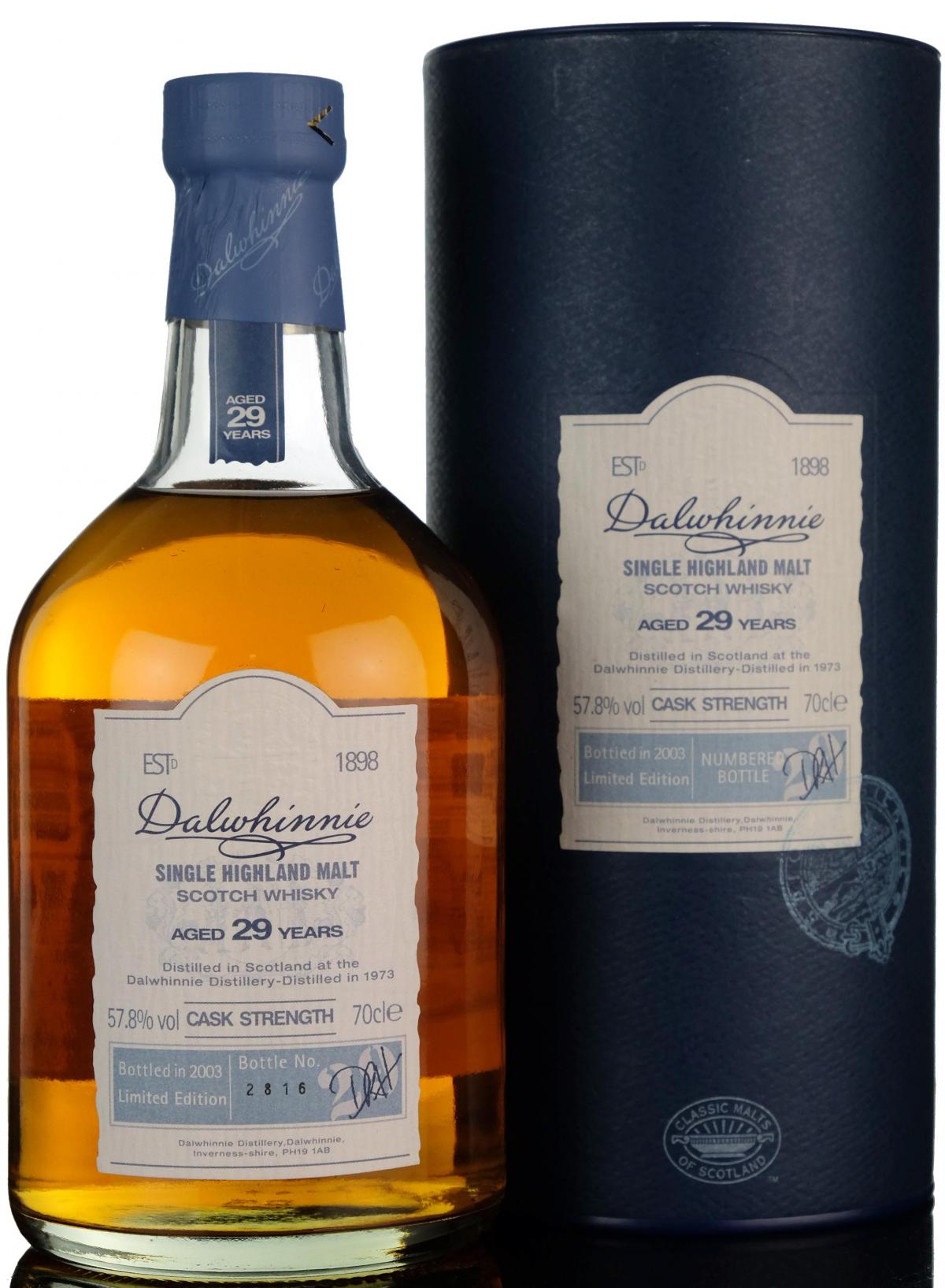 Dalwhinnie 1973-2003 - 29 Year Old