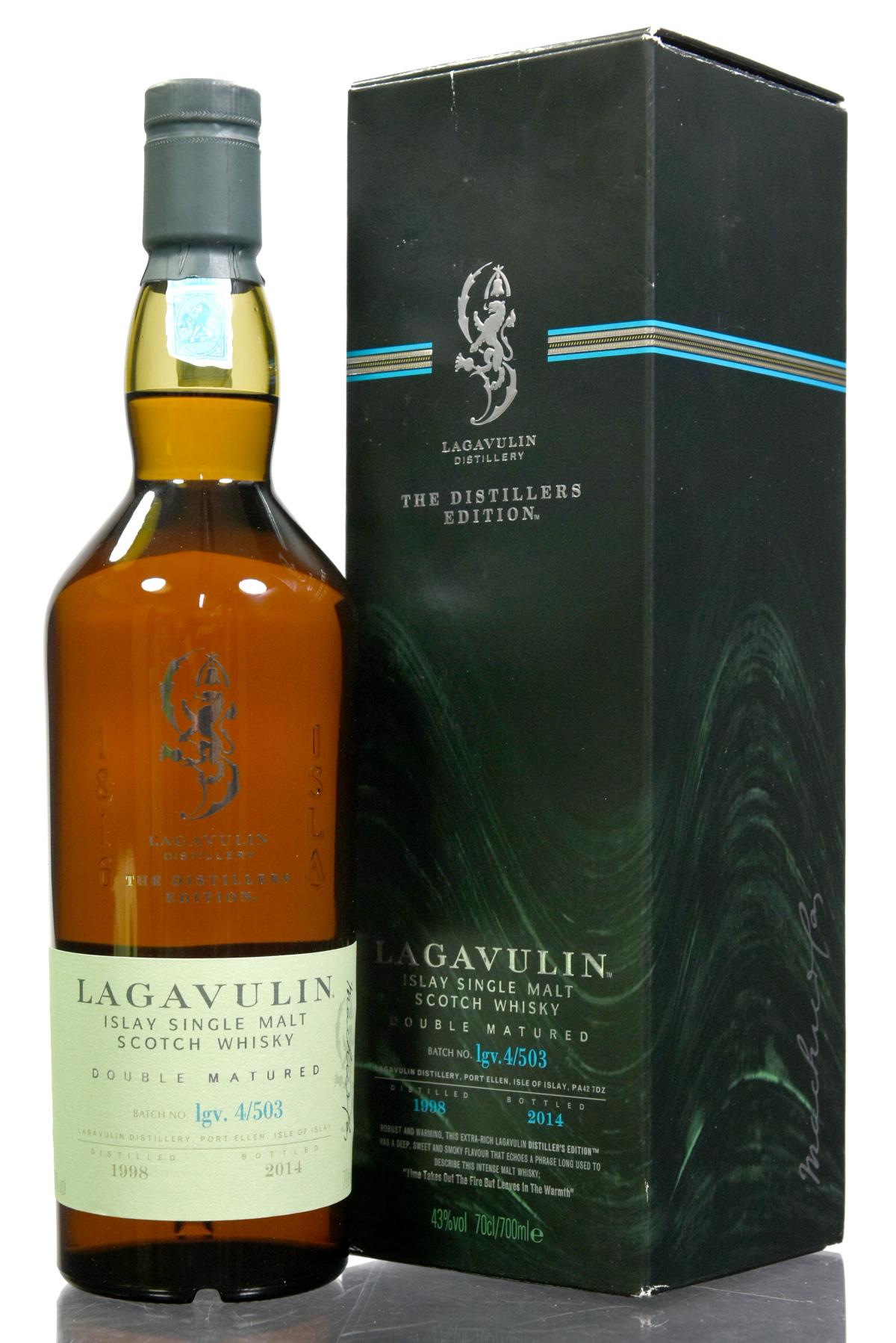 Lagavulin 1998-2014 - Distillers Edition