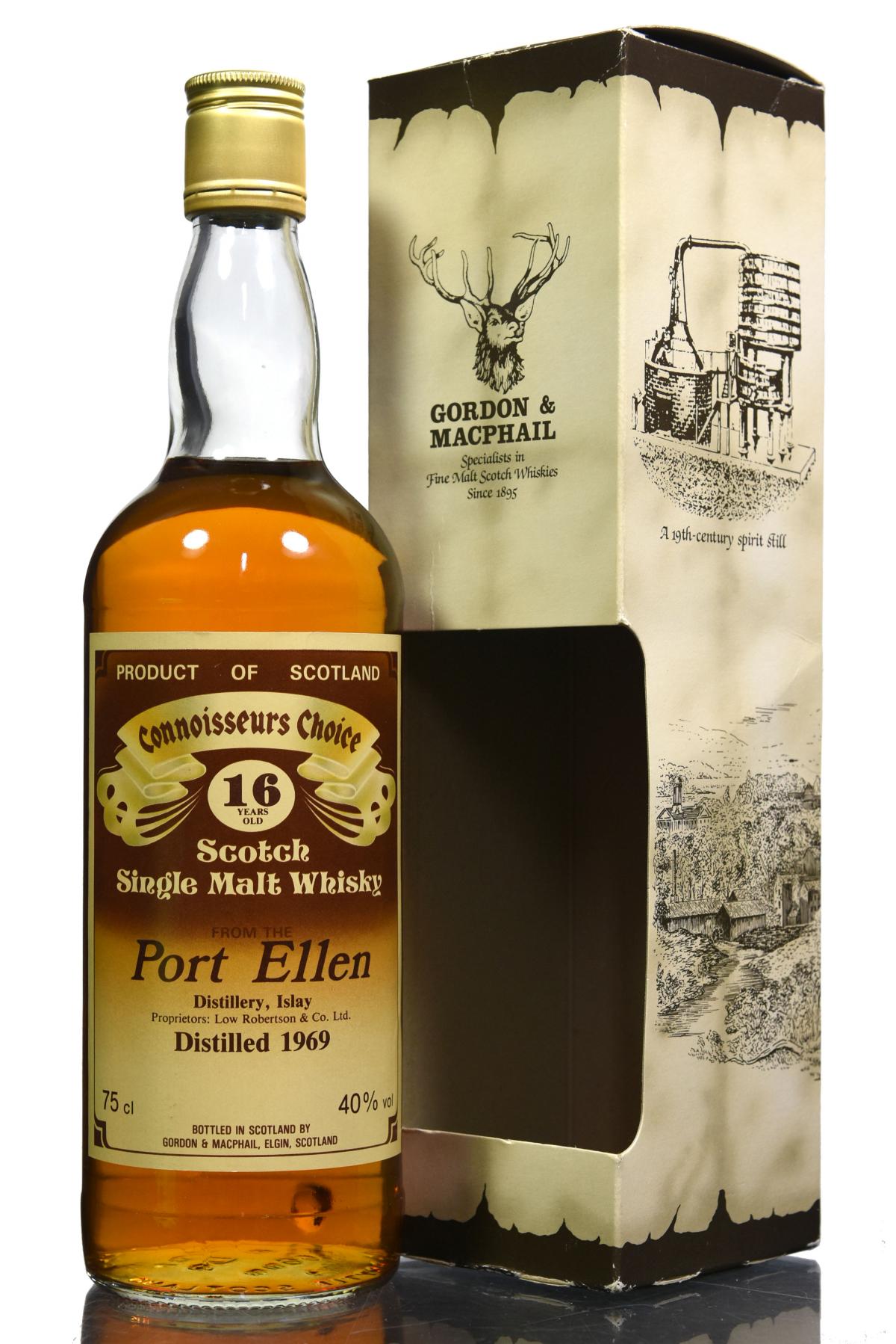 Port Ellen 1969 - 16 Year Old - Connoisseurs Choice