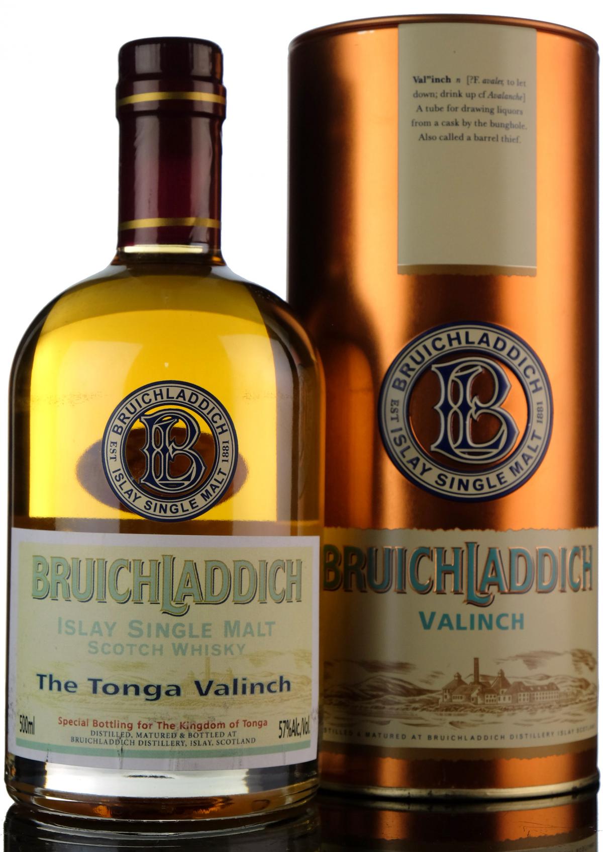 Bruichladdich 1989 - Valinch - The Tonga