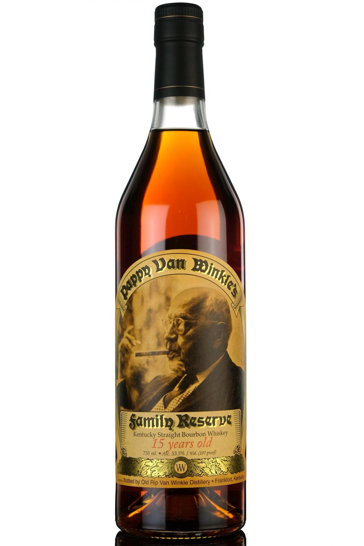 Pappy Van Winkles Family Reserve  15 Year Old