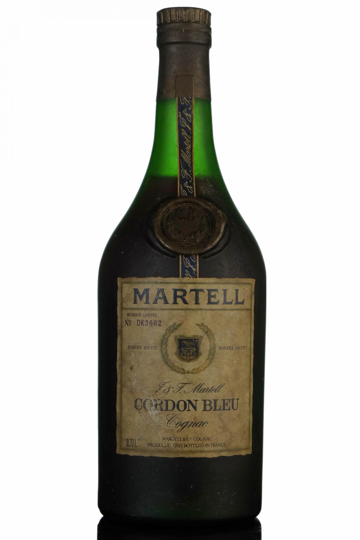Martell Cordon Bleu Cognac - 1970s