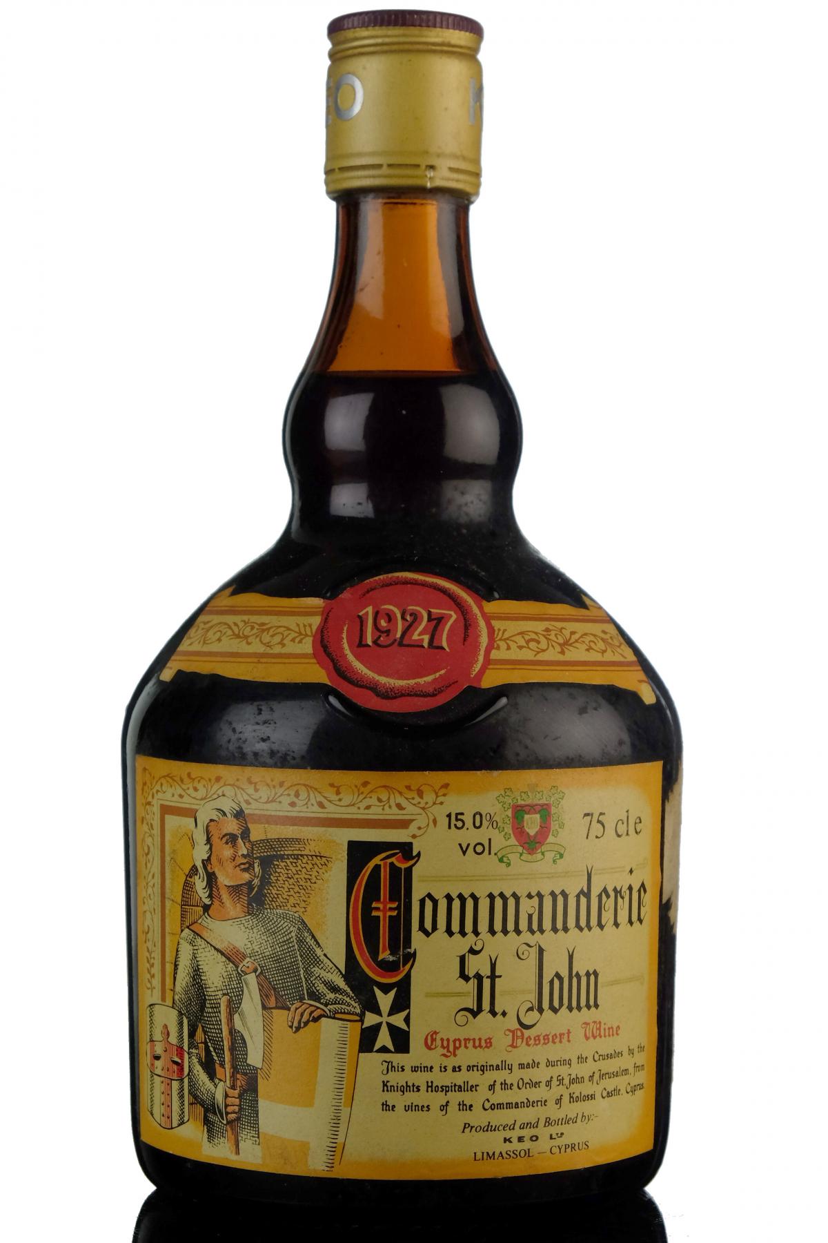 Commanderie St John - Cyprus Dessert Wine