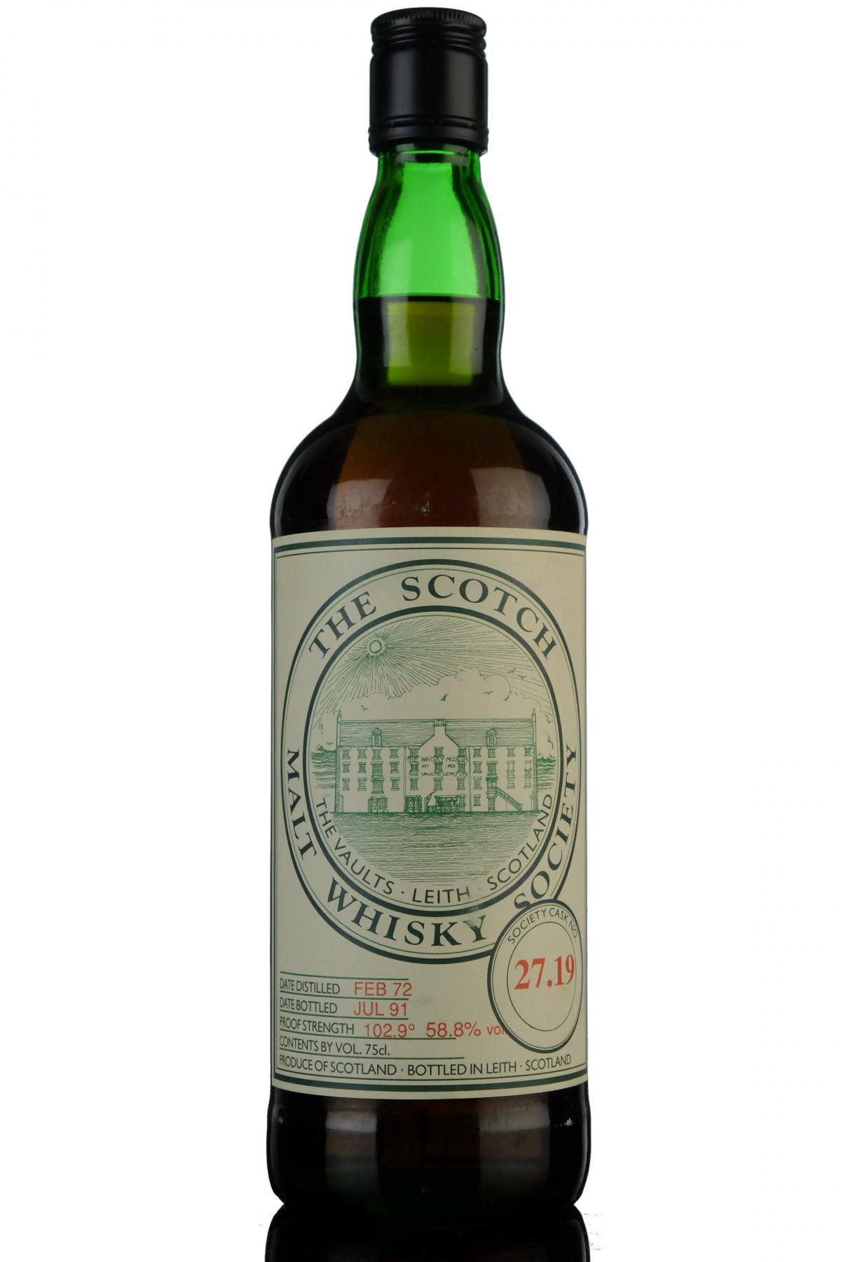Springbank 1972 - 1991 Smws 2719
