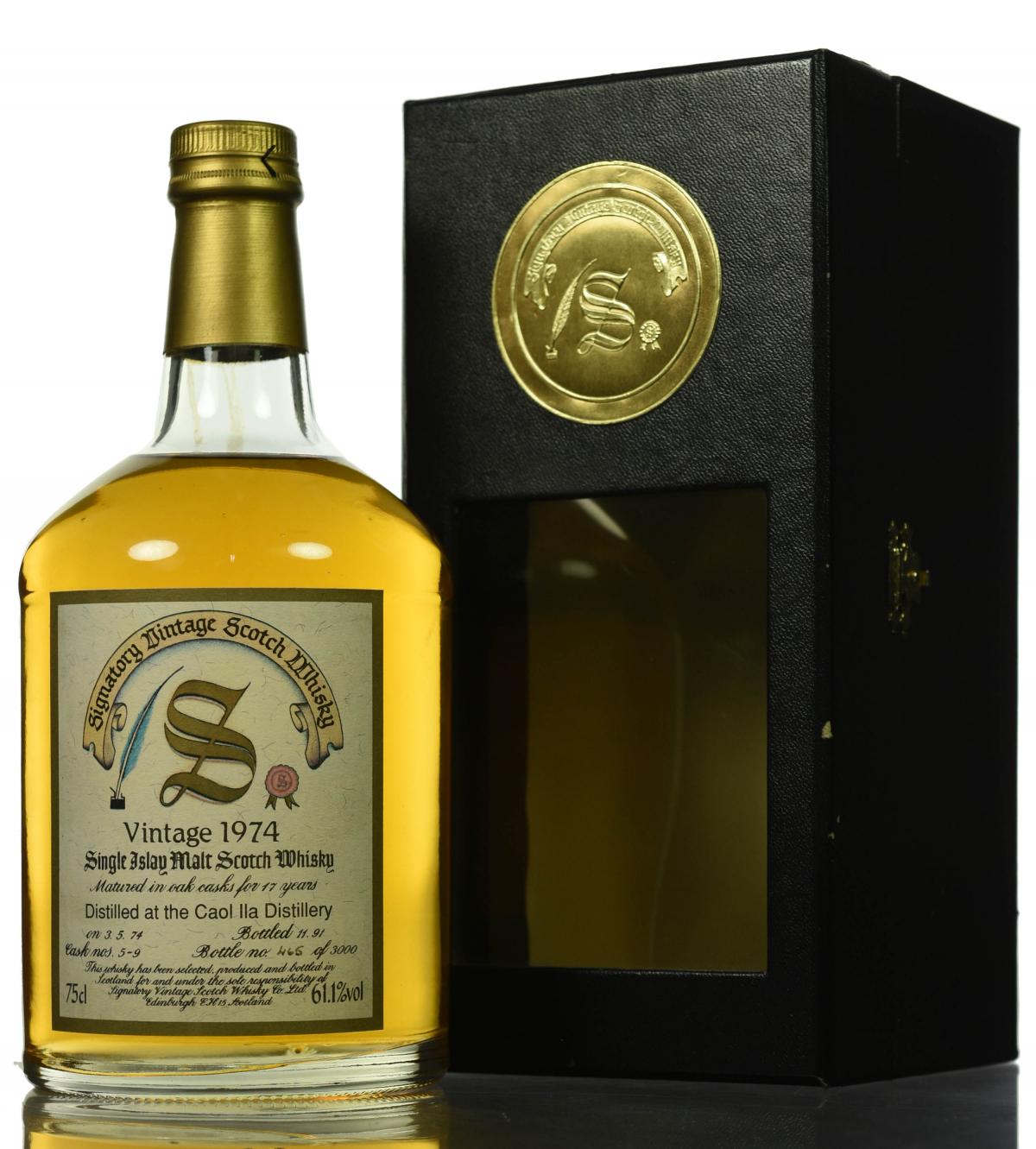 Caol Ila 1974-1991 - 17 Year Old - Signatory Vintage