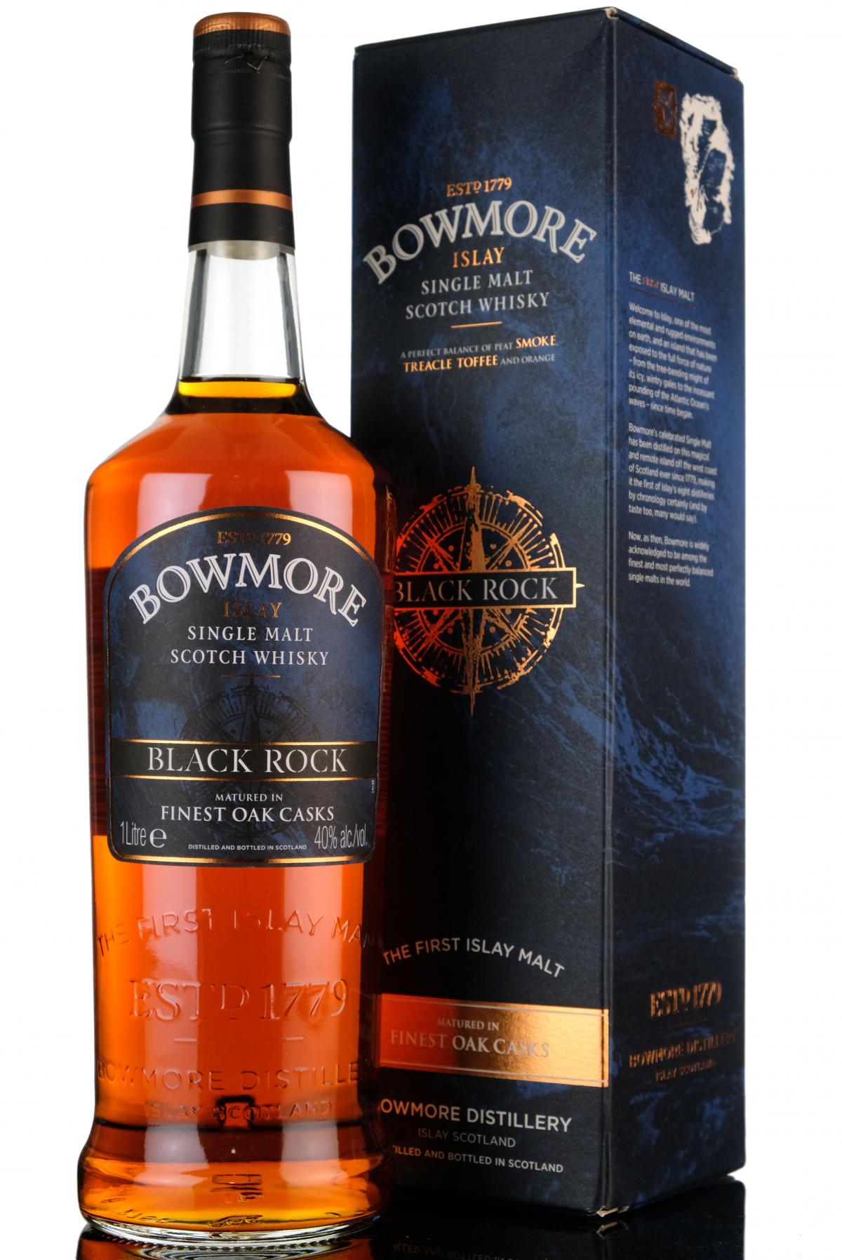 Bowmore Black Rock - 1 Litre
