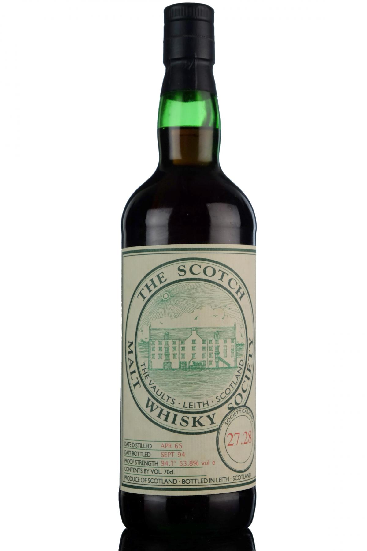 Springbank 1965 - 1994 Smws 2728