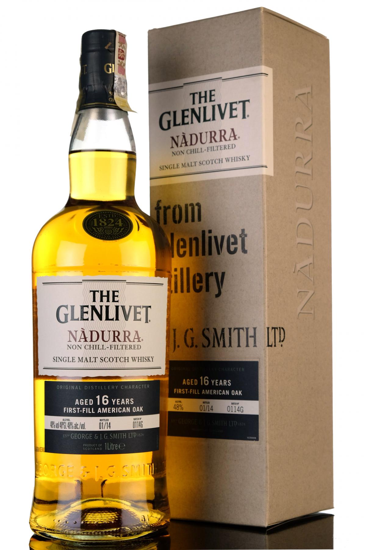 Glenlivet 16 Year Old - Nadurra - 1 Litre