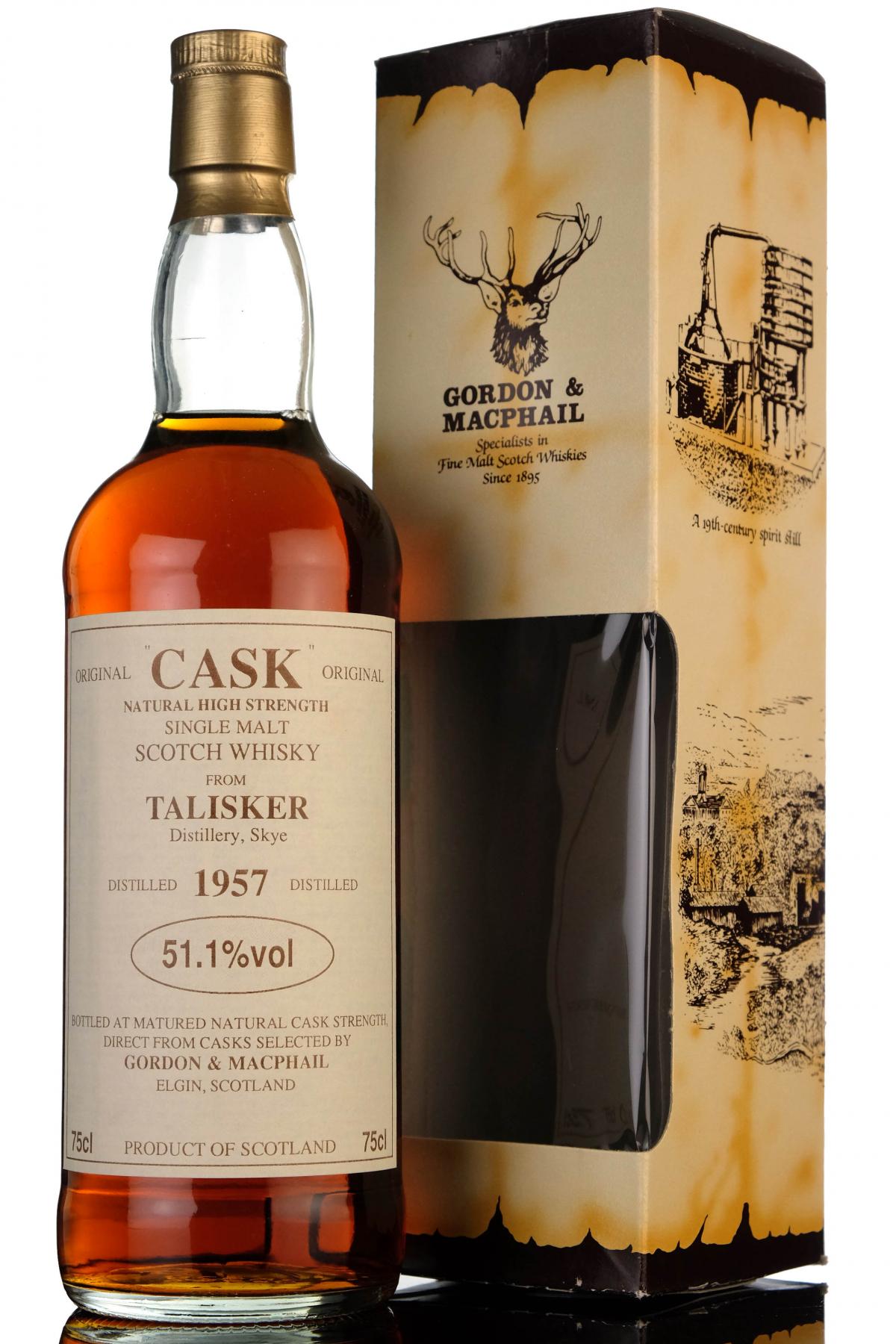 Talisker 1957 - Gordon & MacPhail - CASK