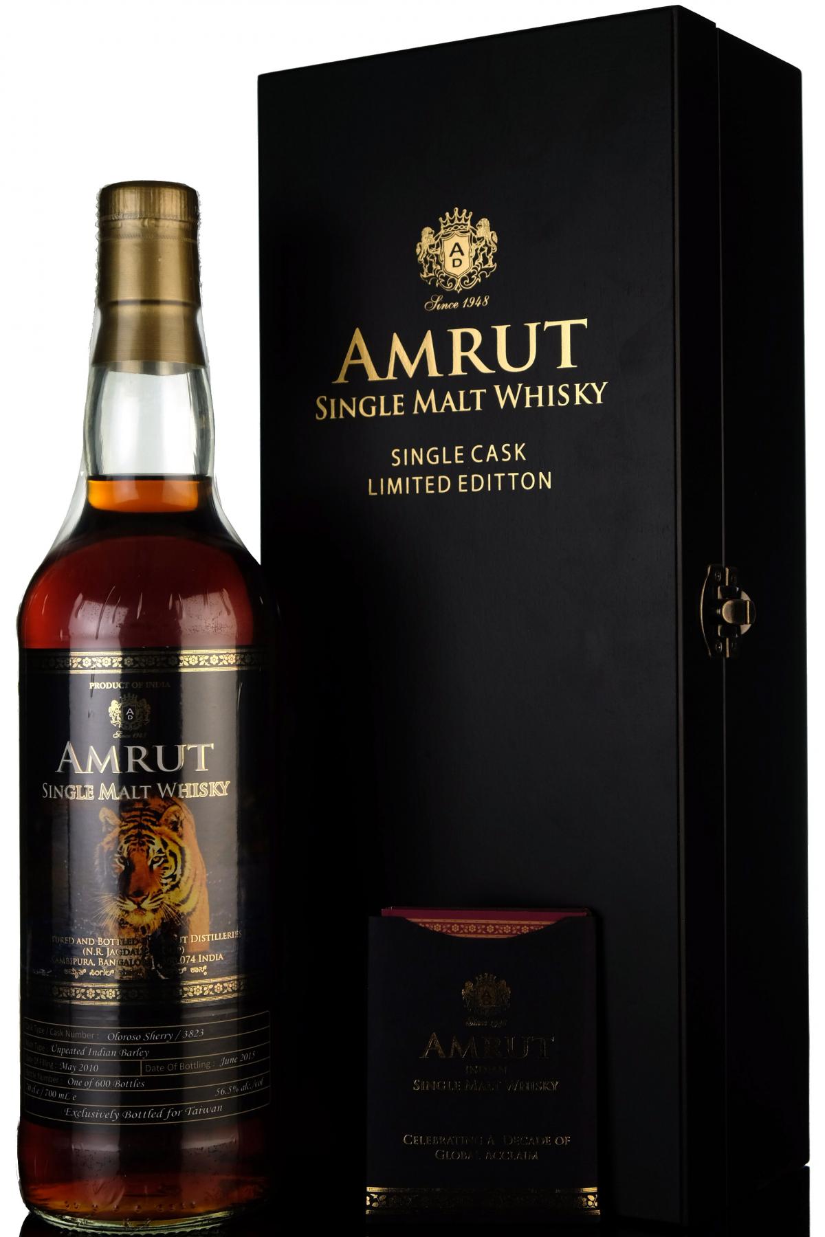 Amrut 2010 - 2015 Oloroso Sherry Cask 3823