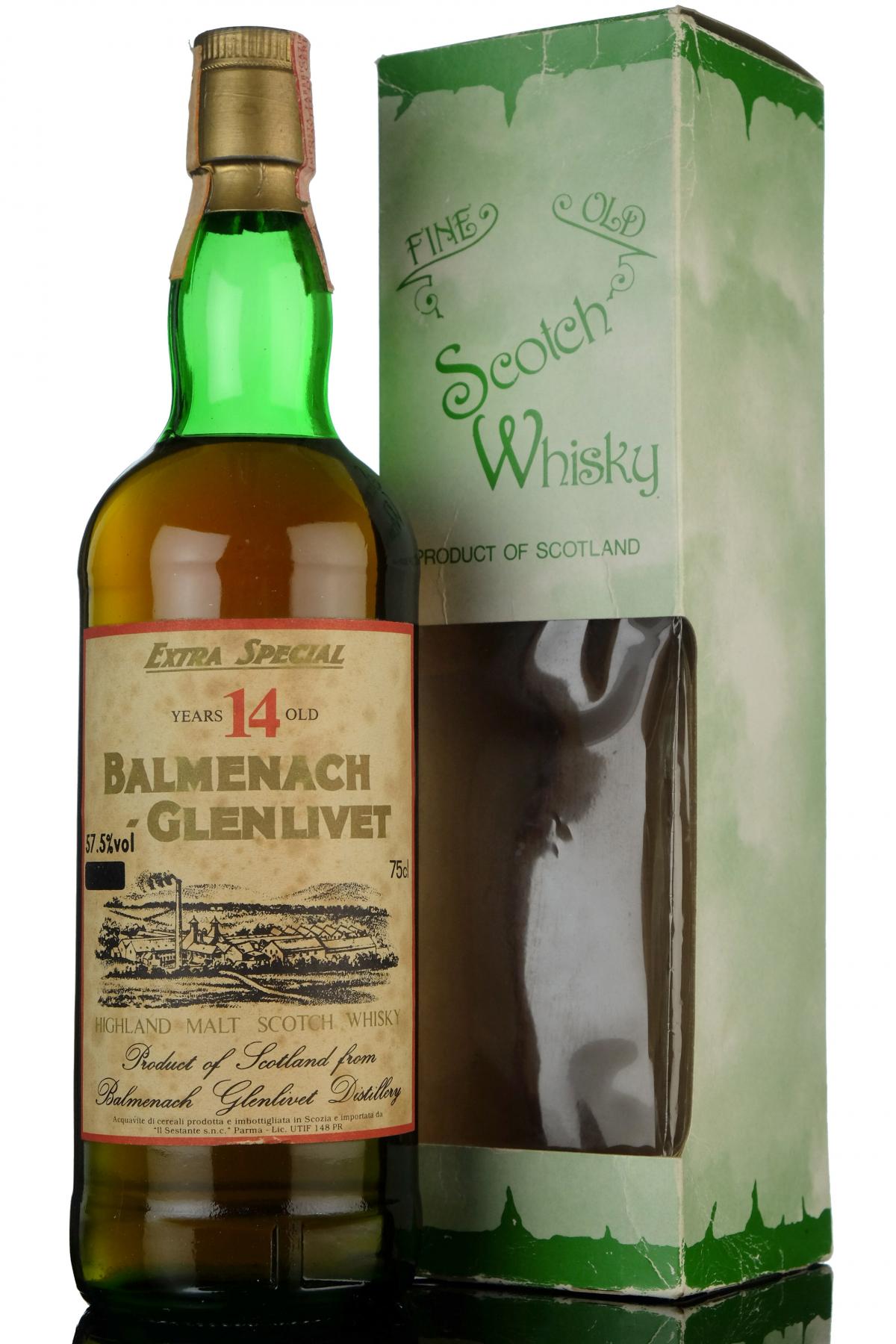 Balmenach-Glenlivet 1971 - 14 Year Old - Sestante