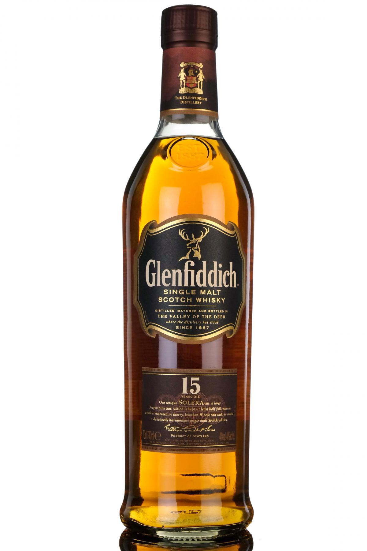 Glenfiddich 15 Year Old - Solera Reserve