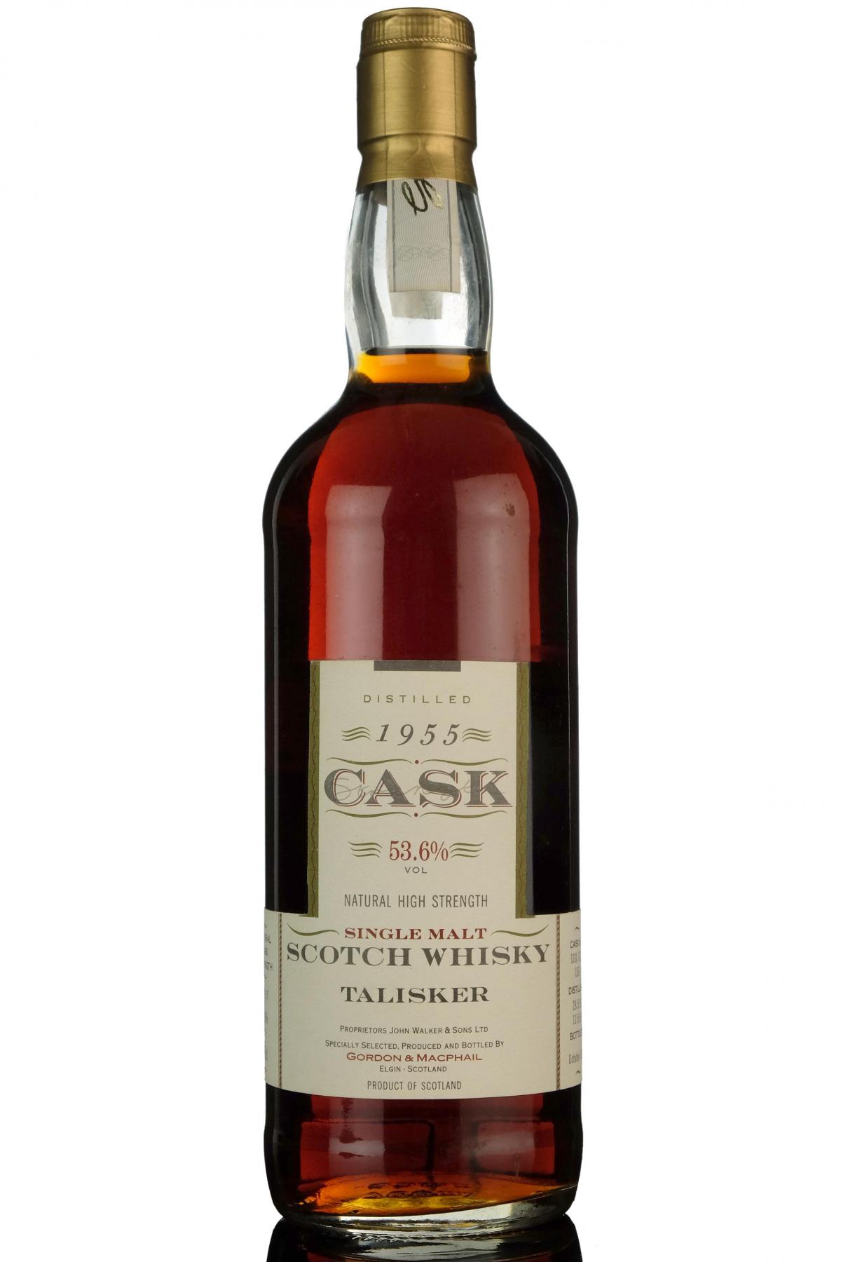 Talisker 1955-1993 - Gordon & MacPhail - CASK