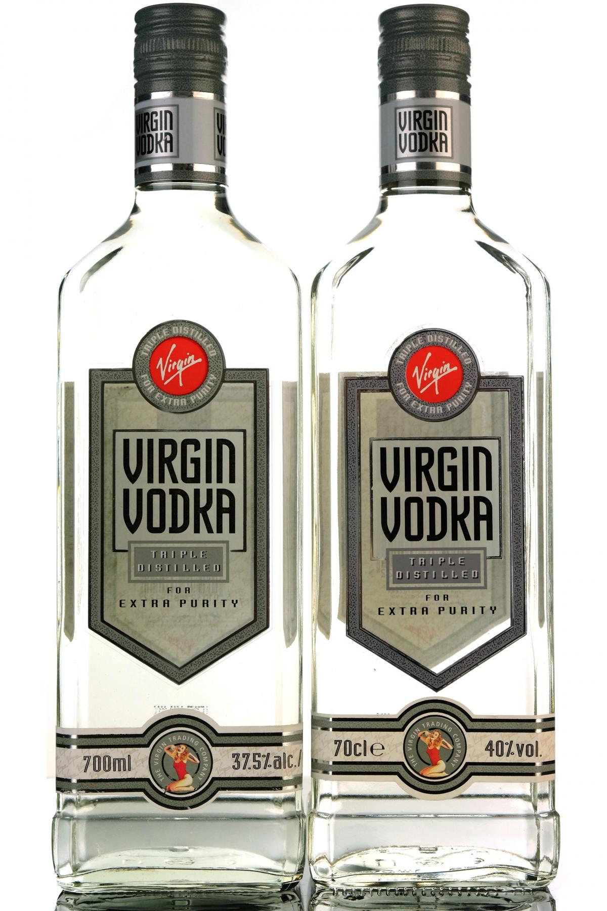2 x Virgin Vodka
