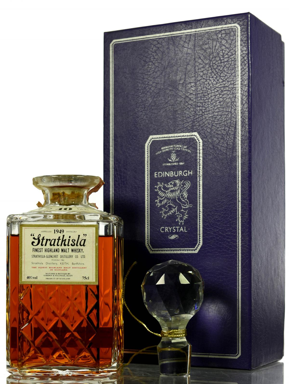 Strathisla 1949 - 40 Year Old - Gordon & MacPhail Decanter