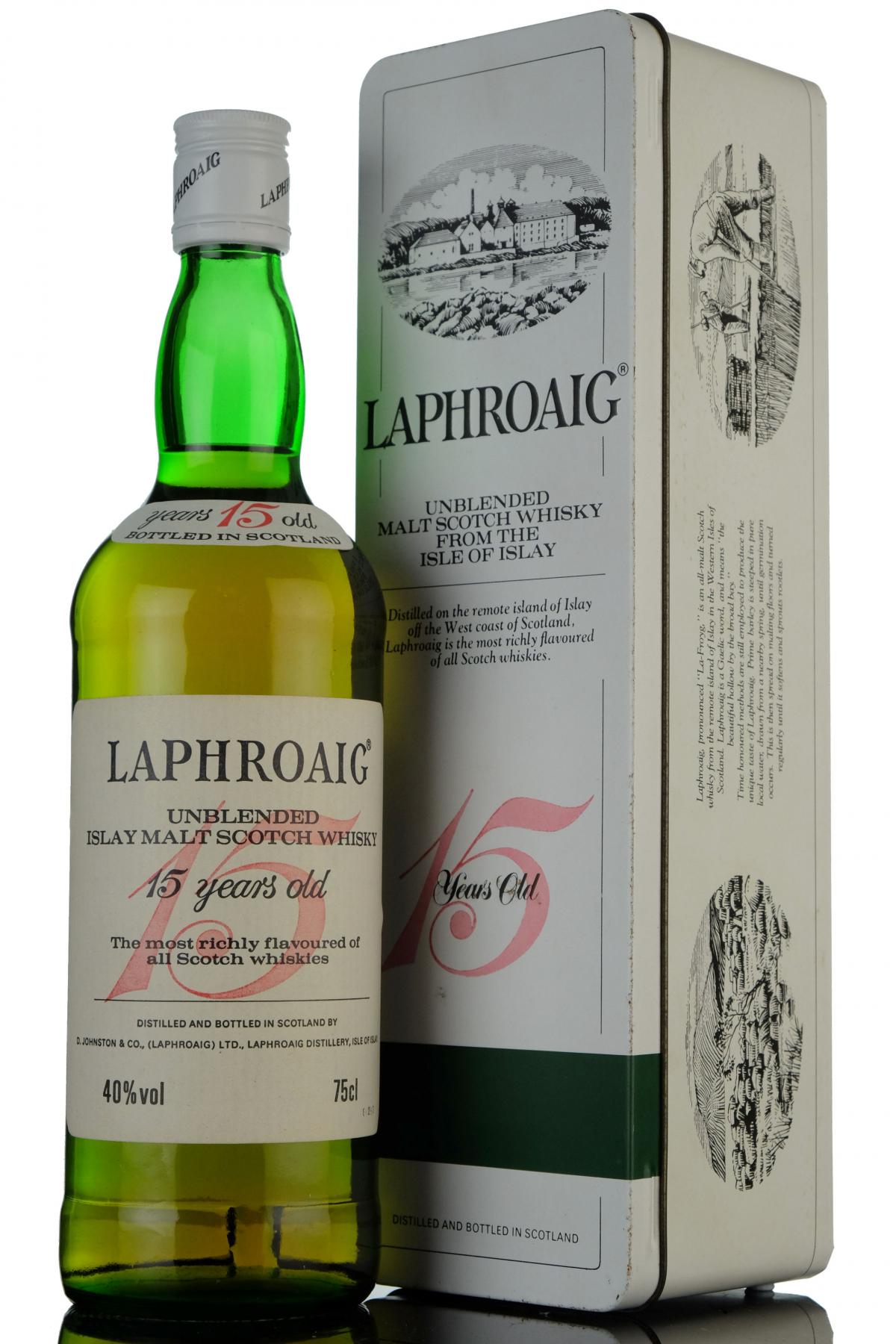 Laphroaig 15 Year Old - 1980s