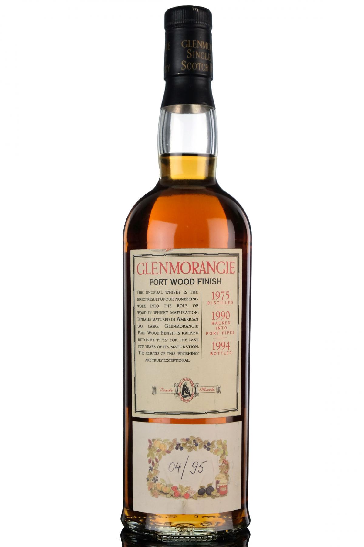 Glenmorangie 1975-1994 - Port Wood Finish