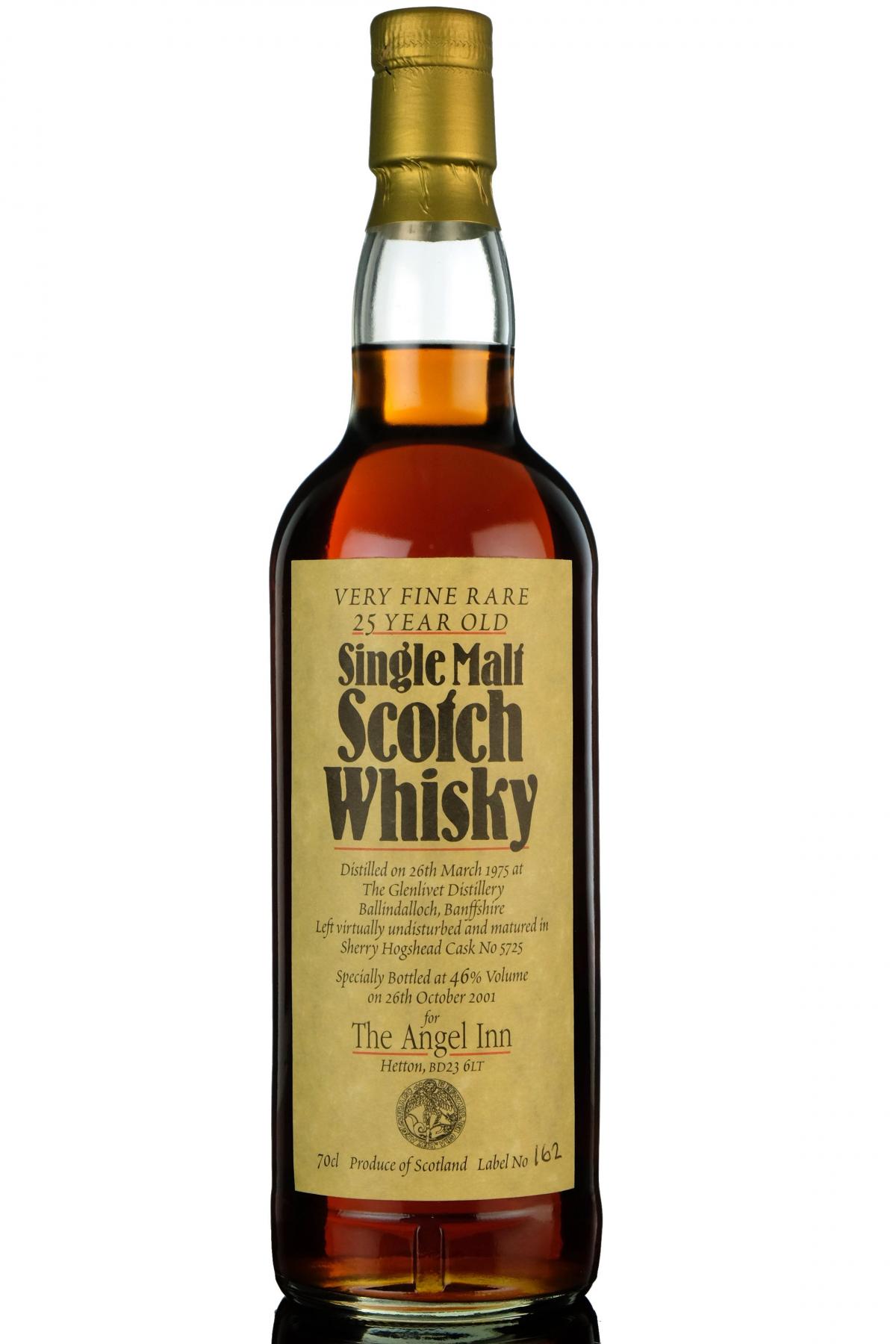Glenlivet 1975-2001 - 25 Year Old - Single Cask 5725