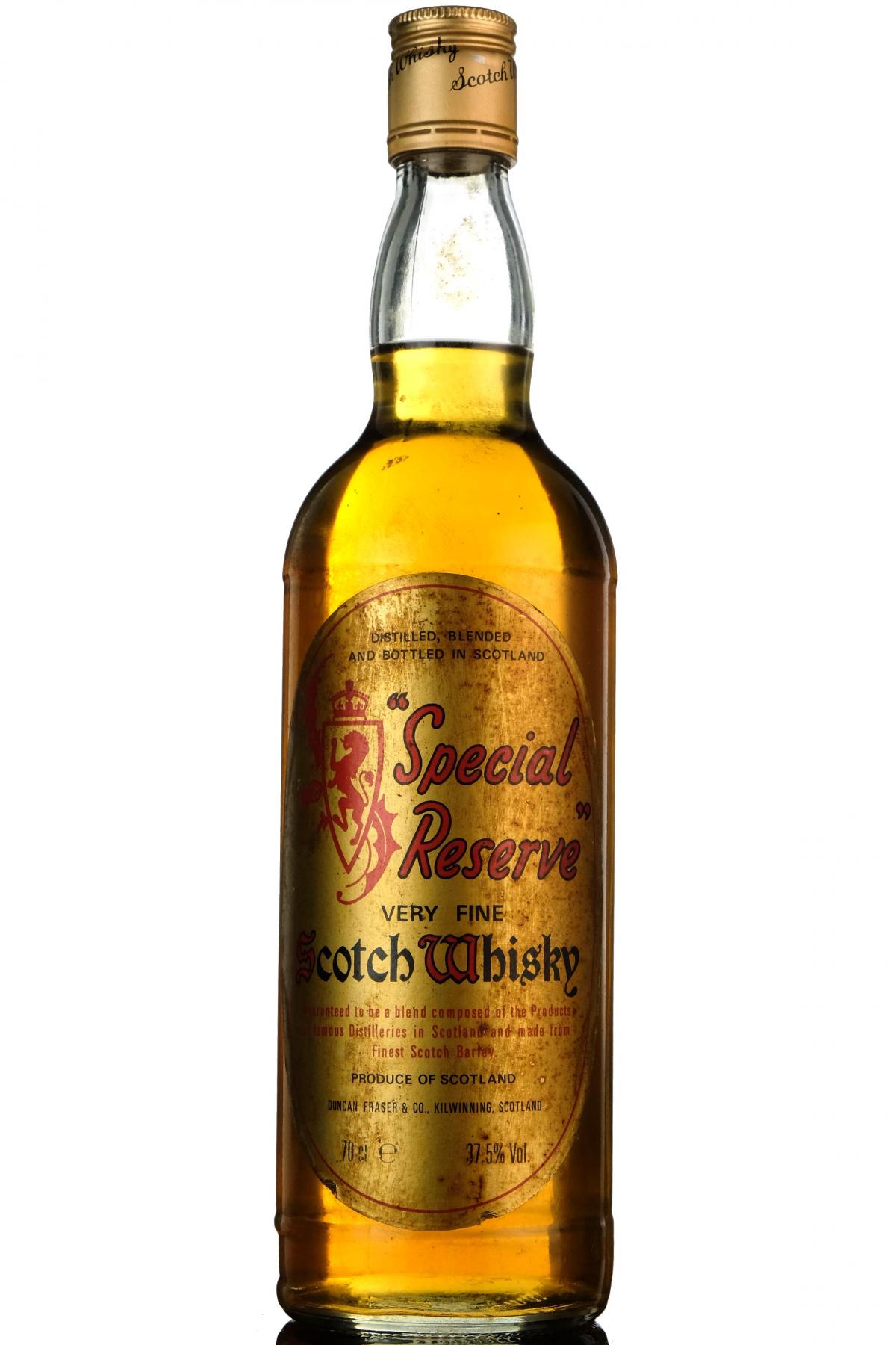 Special Reserve - Late 1970s