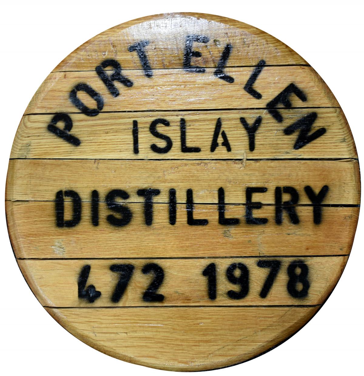 Port Ellen Branded Cask End
