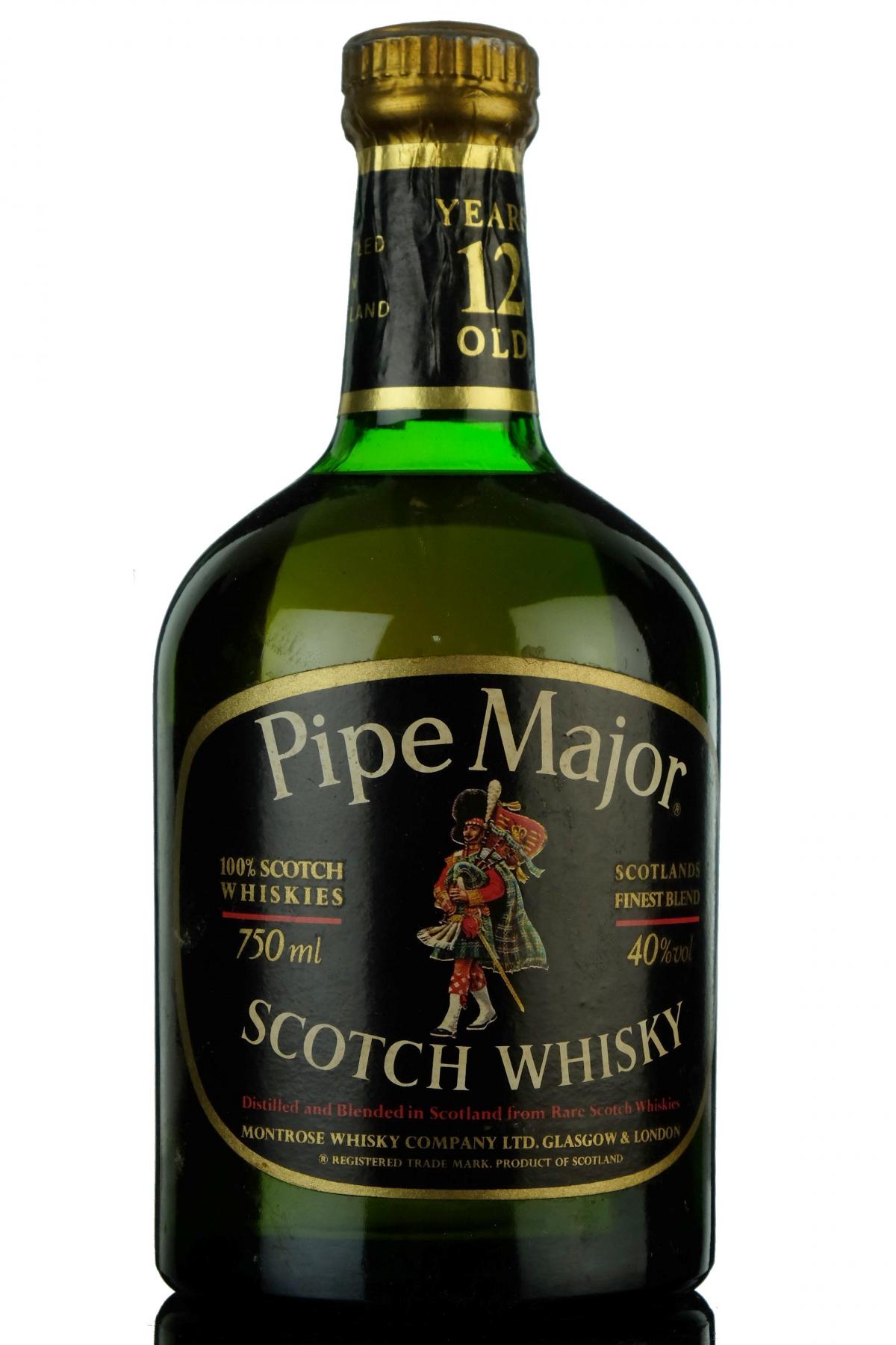 Pipe Major 12 Year Old - 1980s