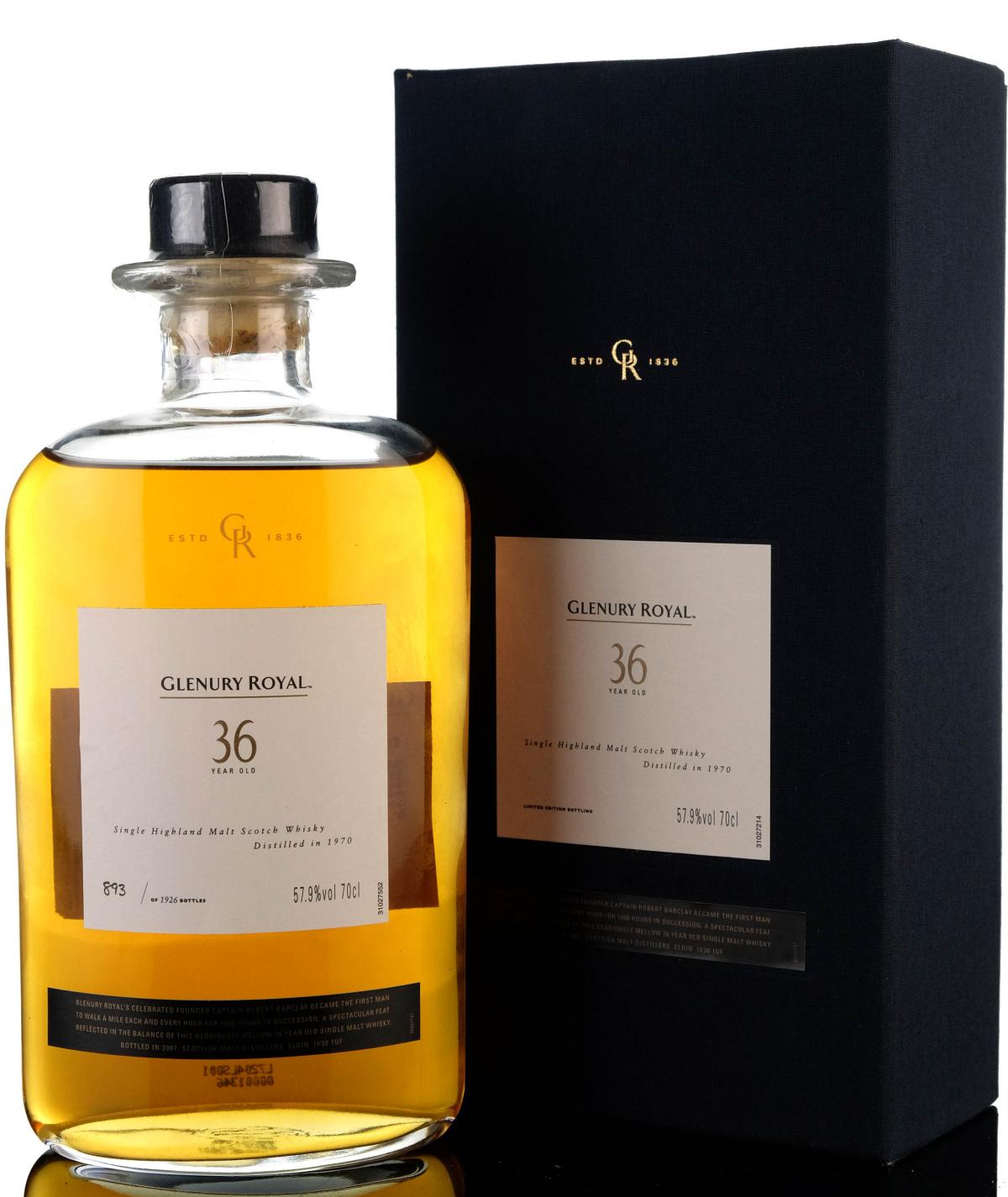 Glenury Royal 1970-2007 - 36 Year Old - Special Releases