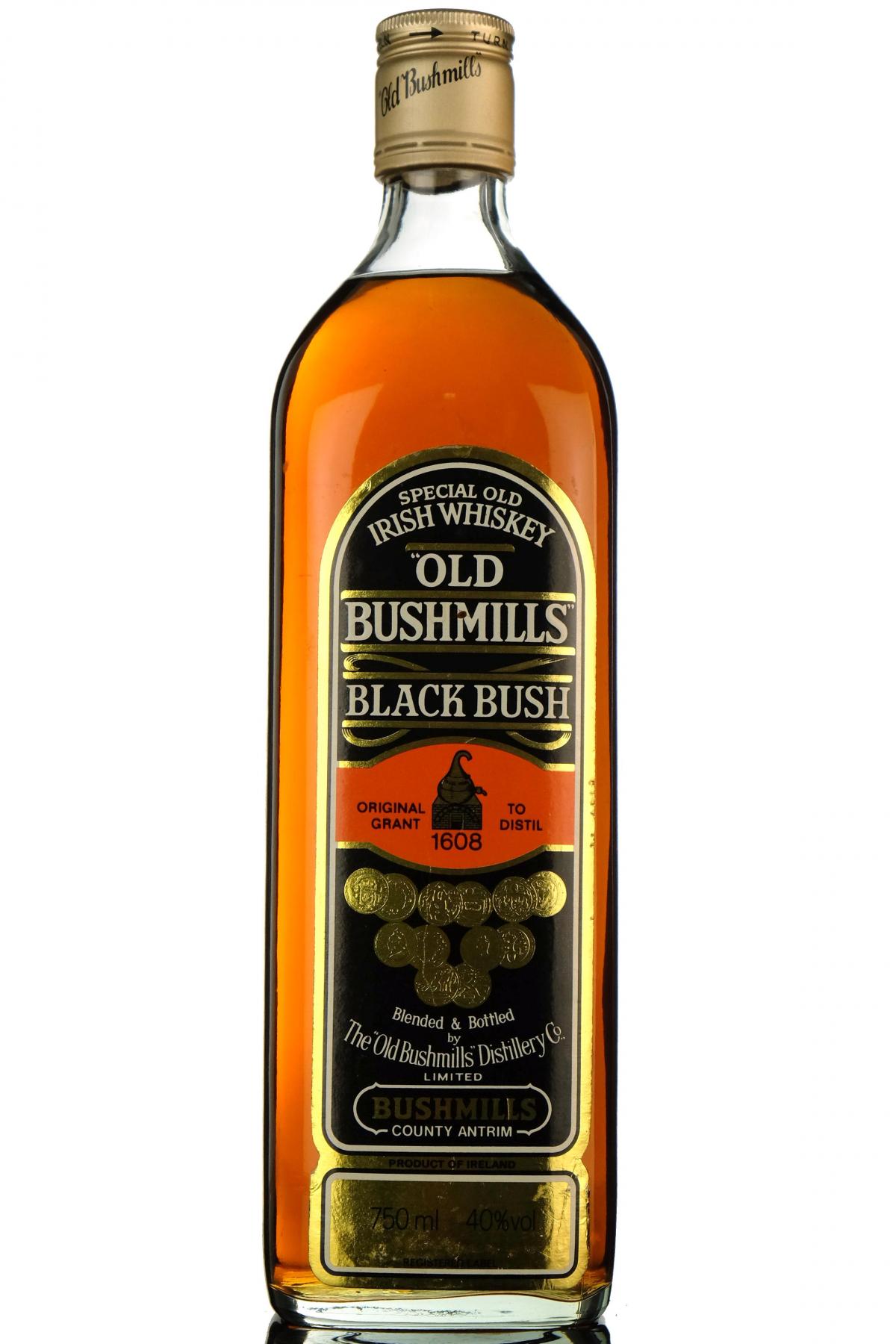 Old Bushmills Black Bush - 1980s