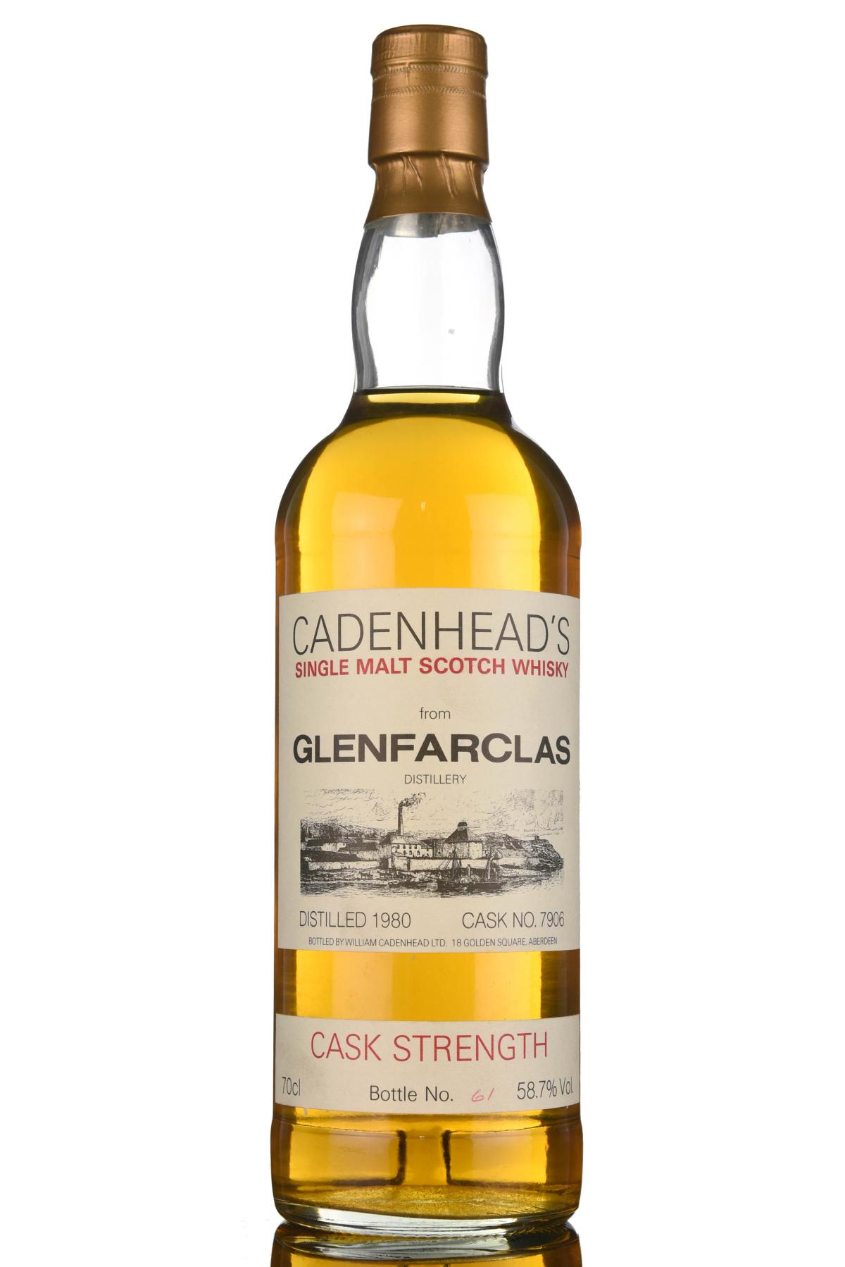Glenfarclas 1980 - Cadenheads Cask Strength 7906
