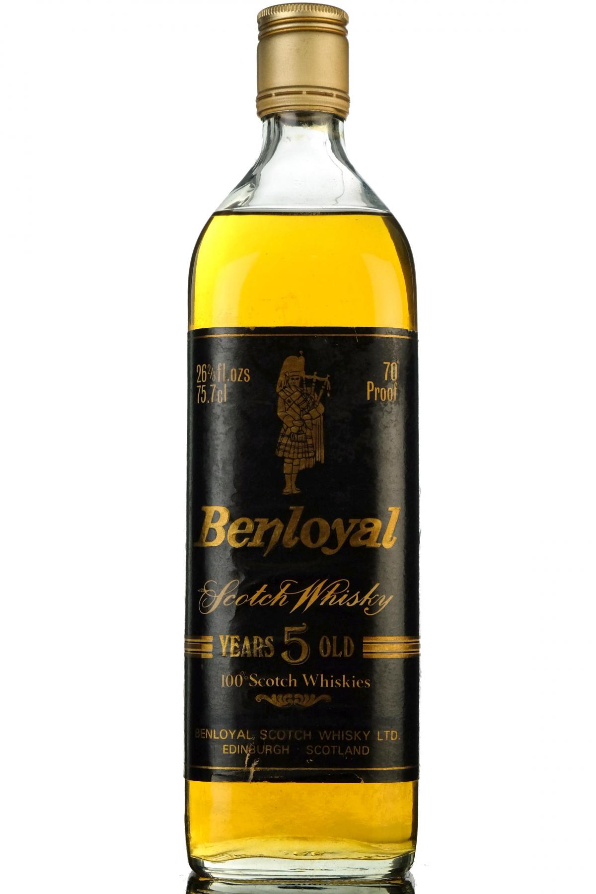 Benloyal 5 Year Old - Late 1970s