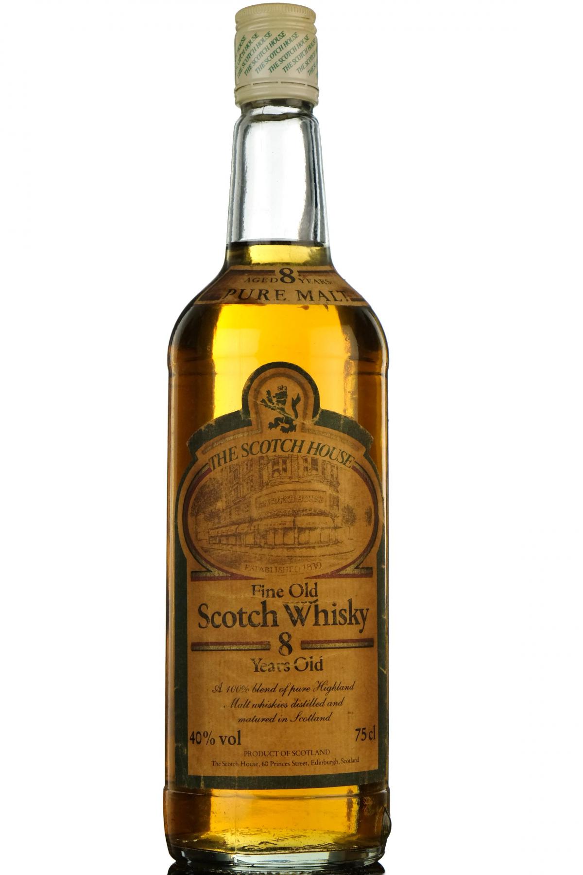 Scotch Whisky 8 Year Old - 1980s