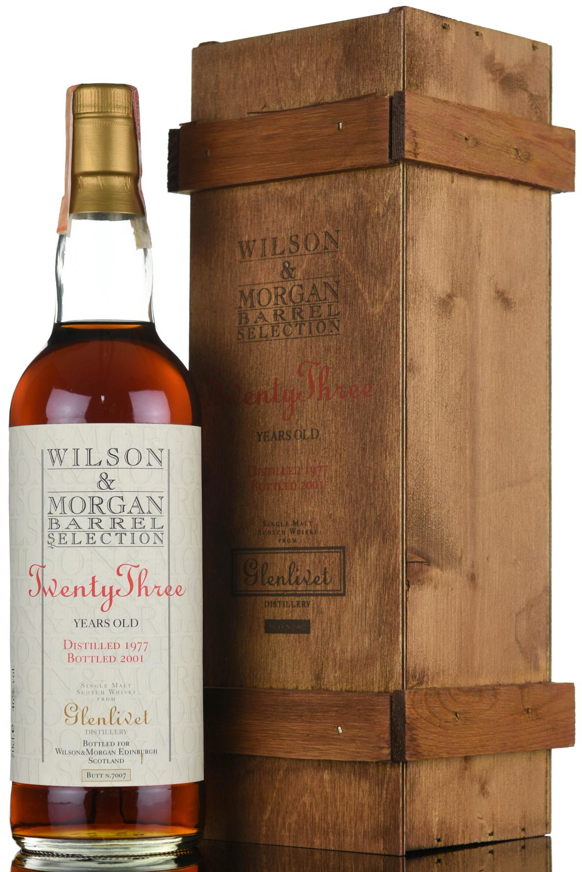 Glenlivet 19772001  23 Year Old  Wilson  Morgan