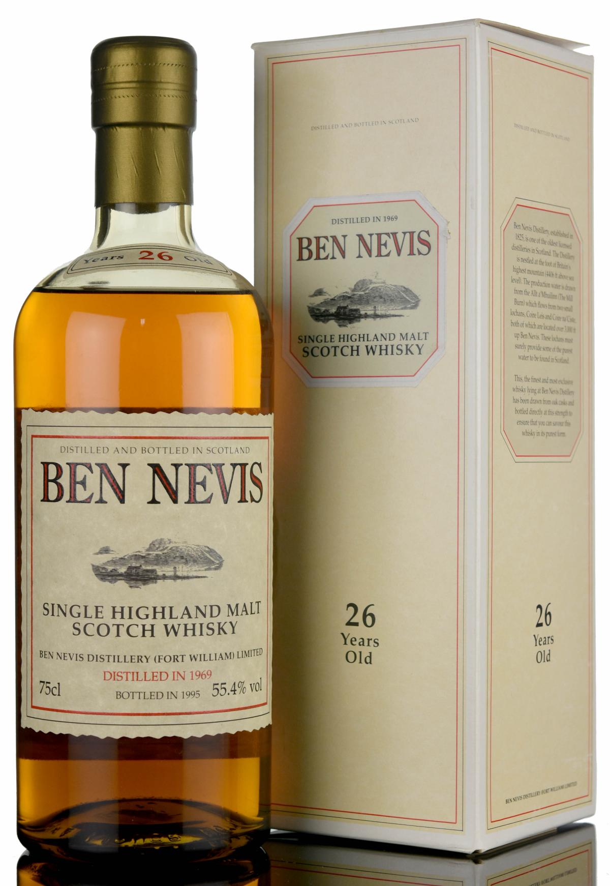 Ben Nevis 1969-1995 - 26 Year Old - 164 Bottles