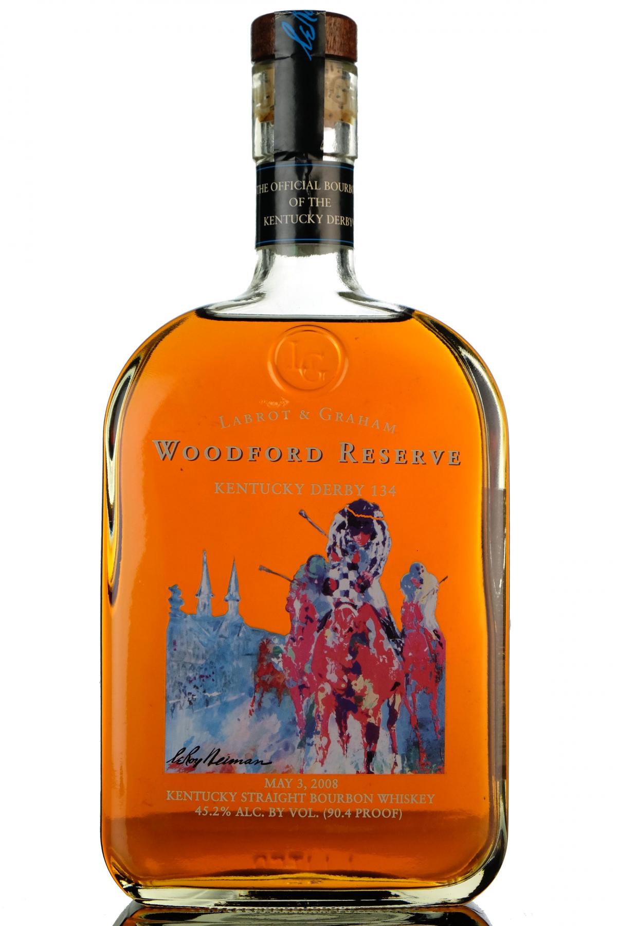 Woodford Reserve - Kentucky Straight Bourbon - Kentucky Derby 2008