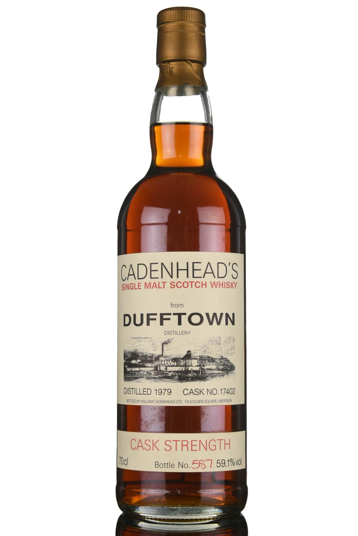 Dufftown 1979 - Cadenheads Cask Strength 17402