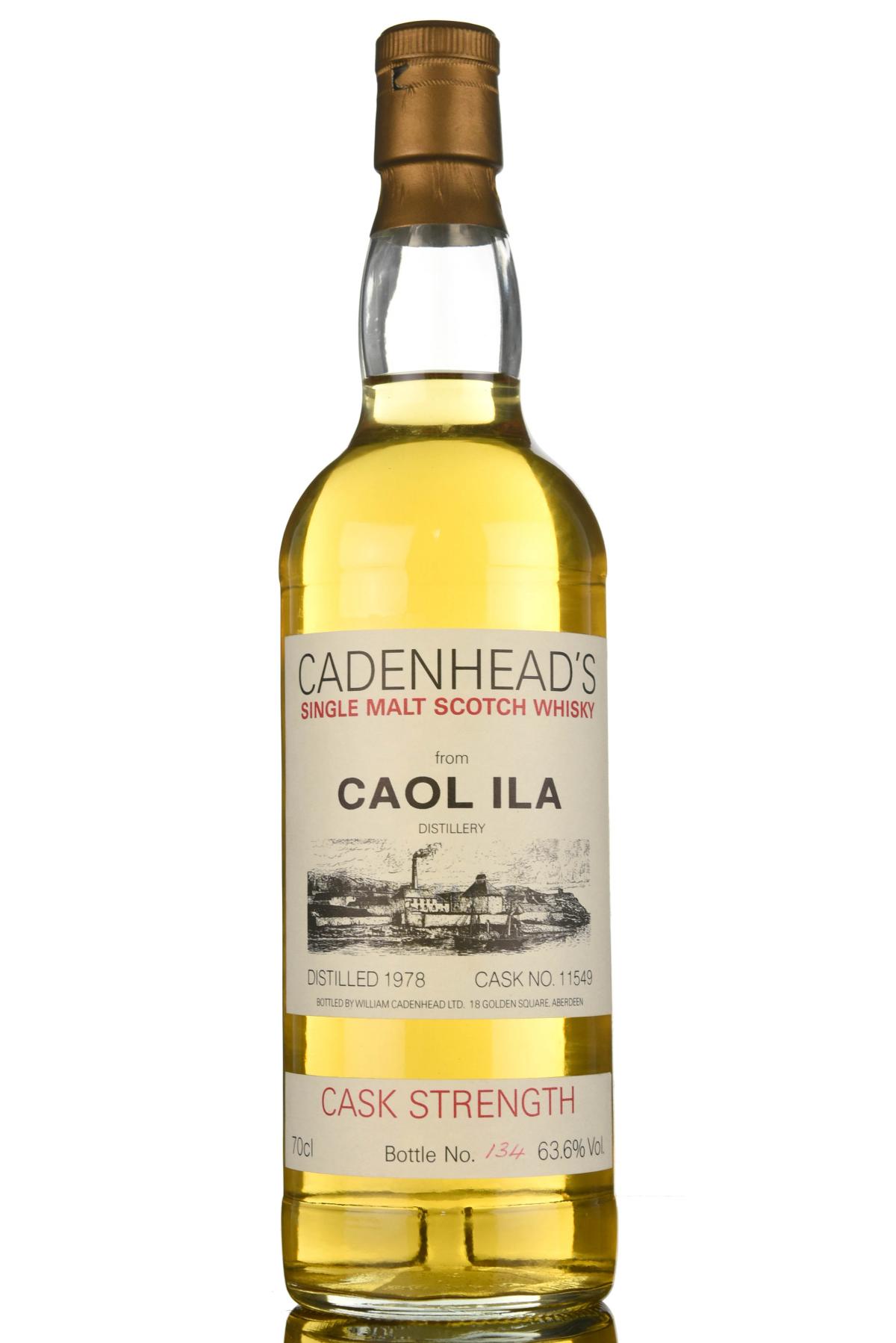 Caol Ila 1978 - Cadenheads Cask Strength 11549