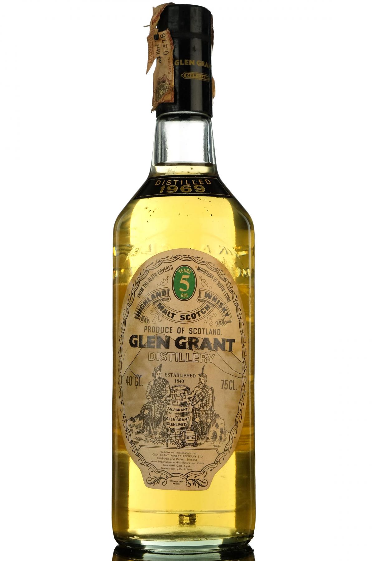 Glen Grant 1969 - 5 Year Old