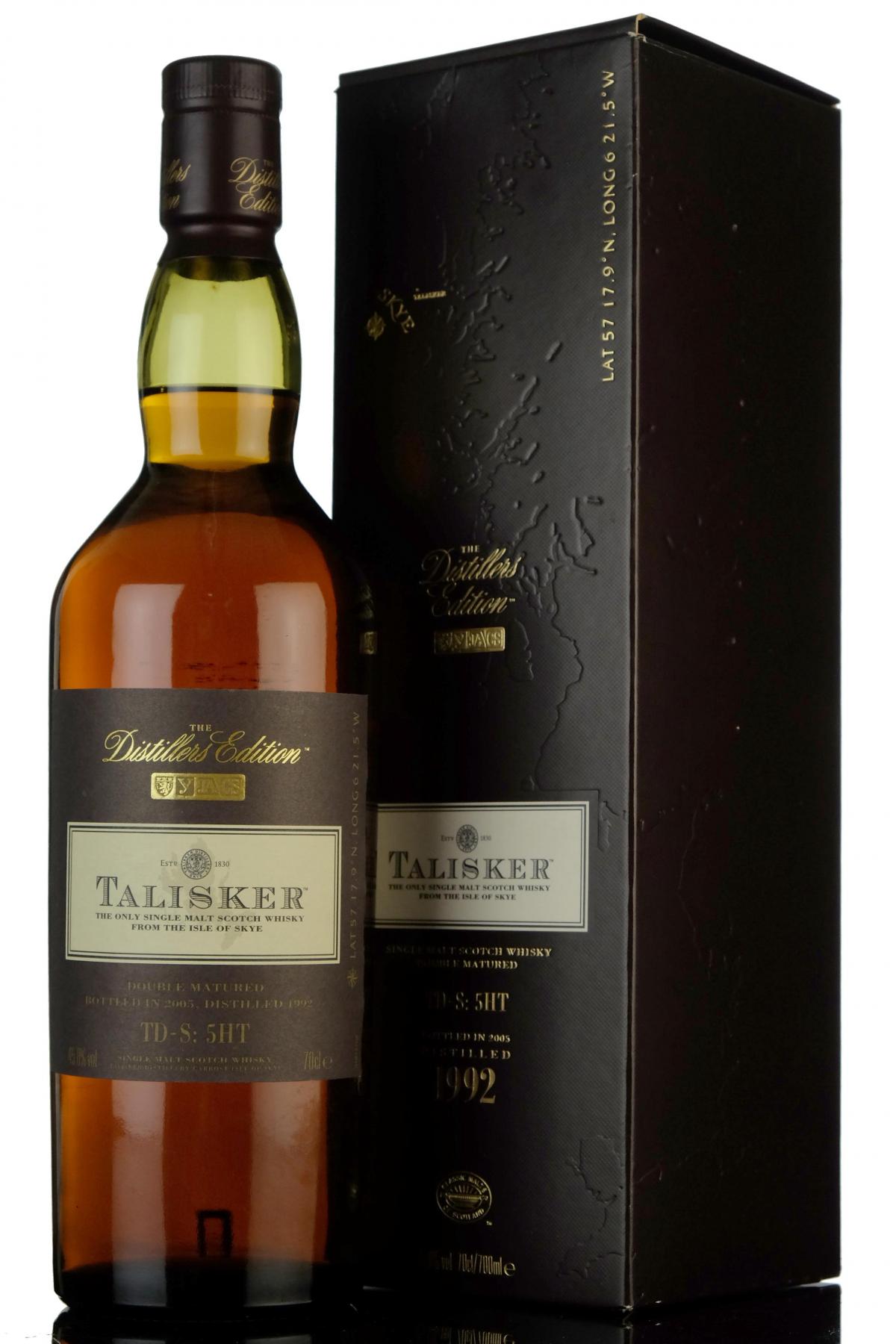 Talisker 1992-2005 - Distillers Edition