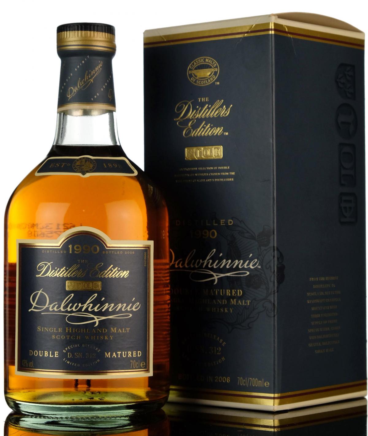Dalwhinnie 1990-2006 - Distillers Edition