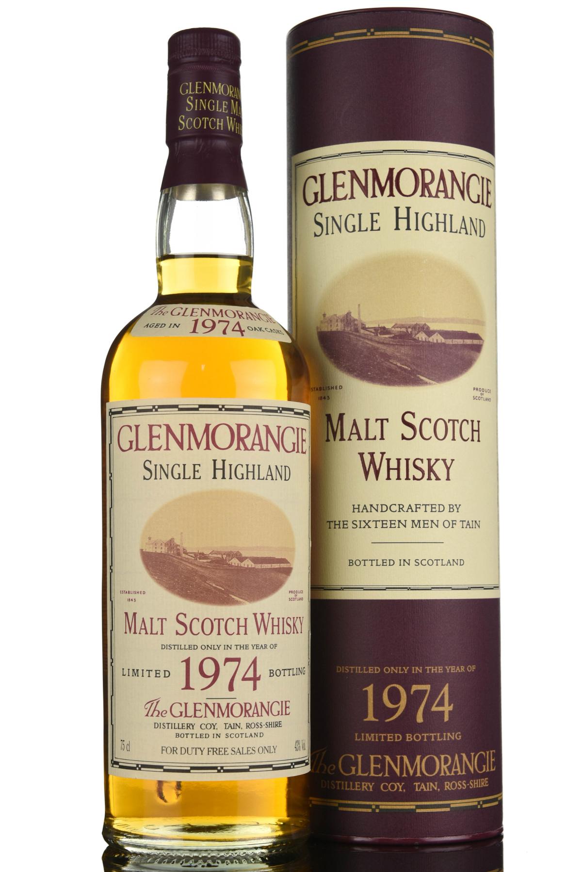 Glenmorangie 1974-1997 - Duty Free Exclusive