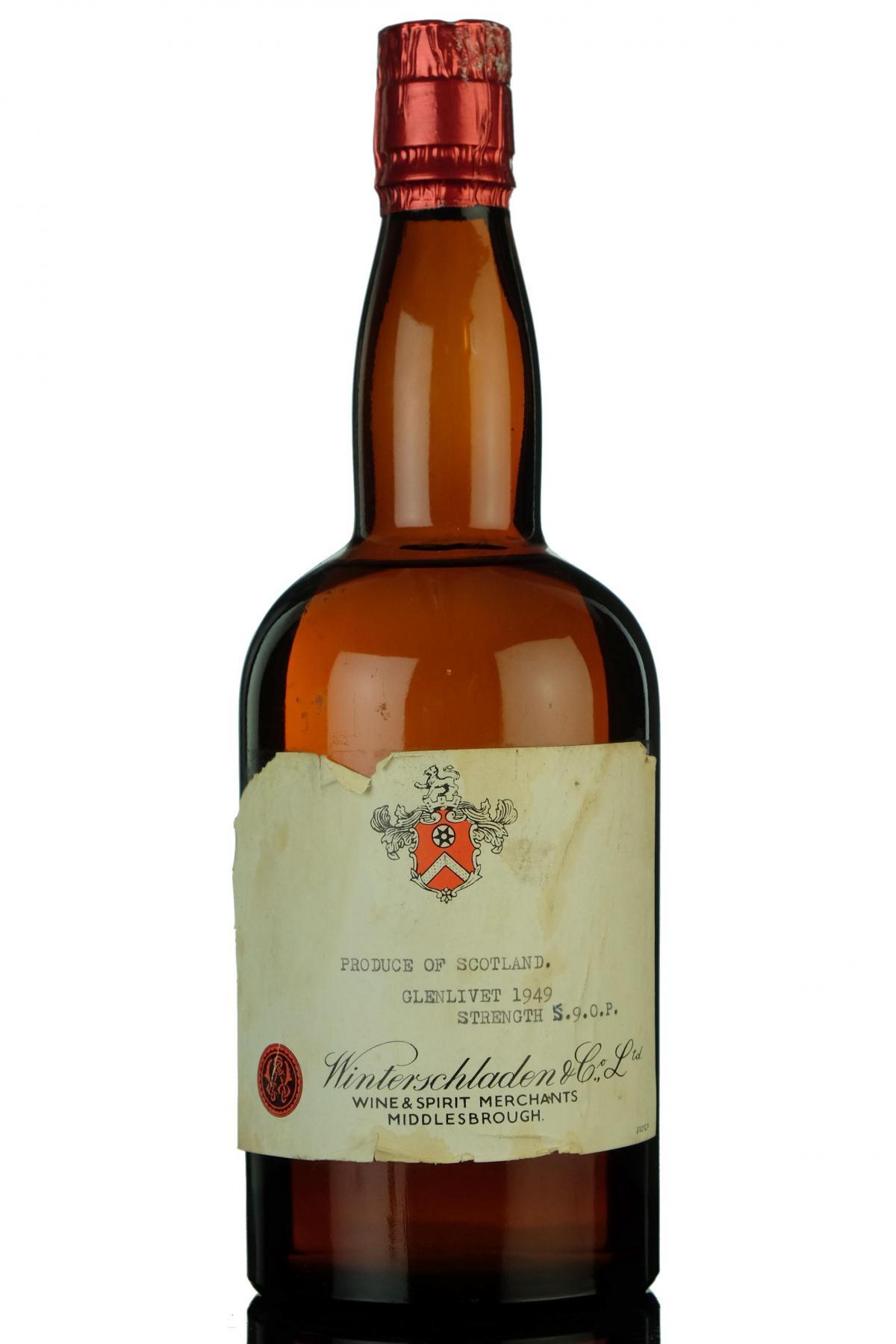 Glenlivet Private Bottling Bottled 1949 9 Over Proof