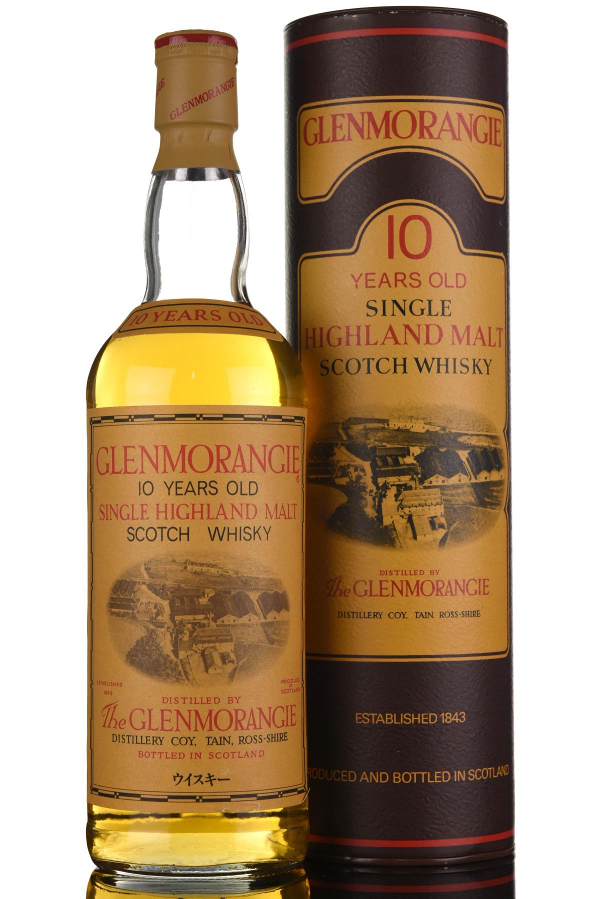 Glenmorangie 10 Japanese Market
