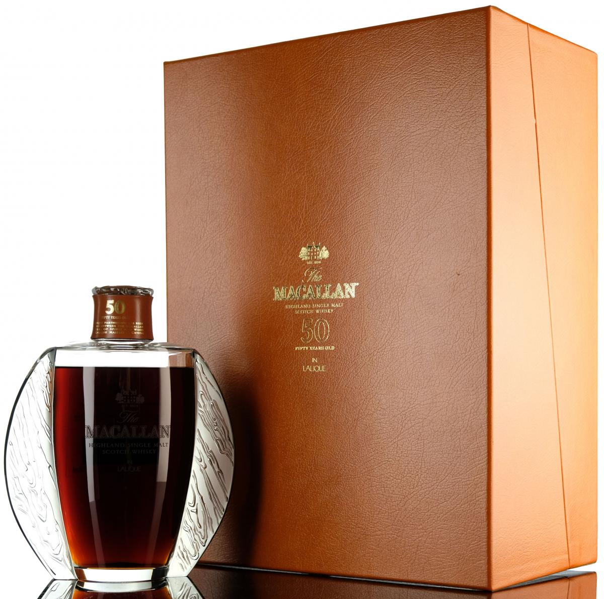 Macallan 50 Year Old - Lalique Decanter - First Release