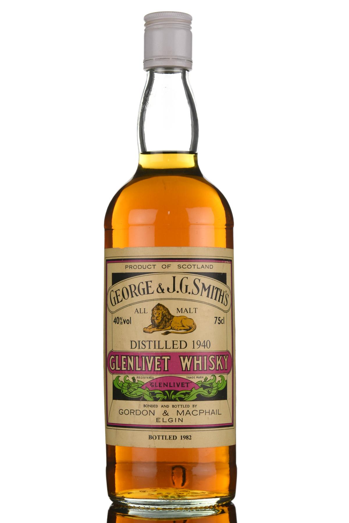 Glenlivet 1940-1982 - Gordon & MacPhail