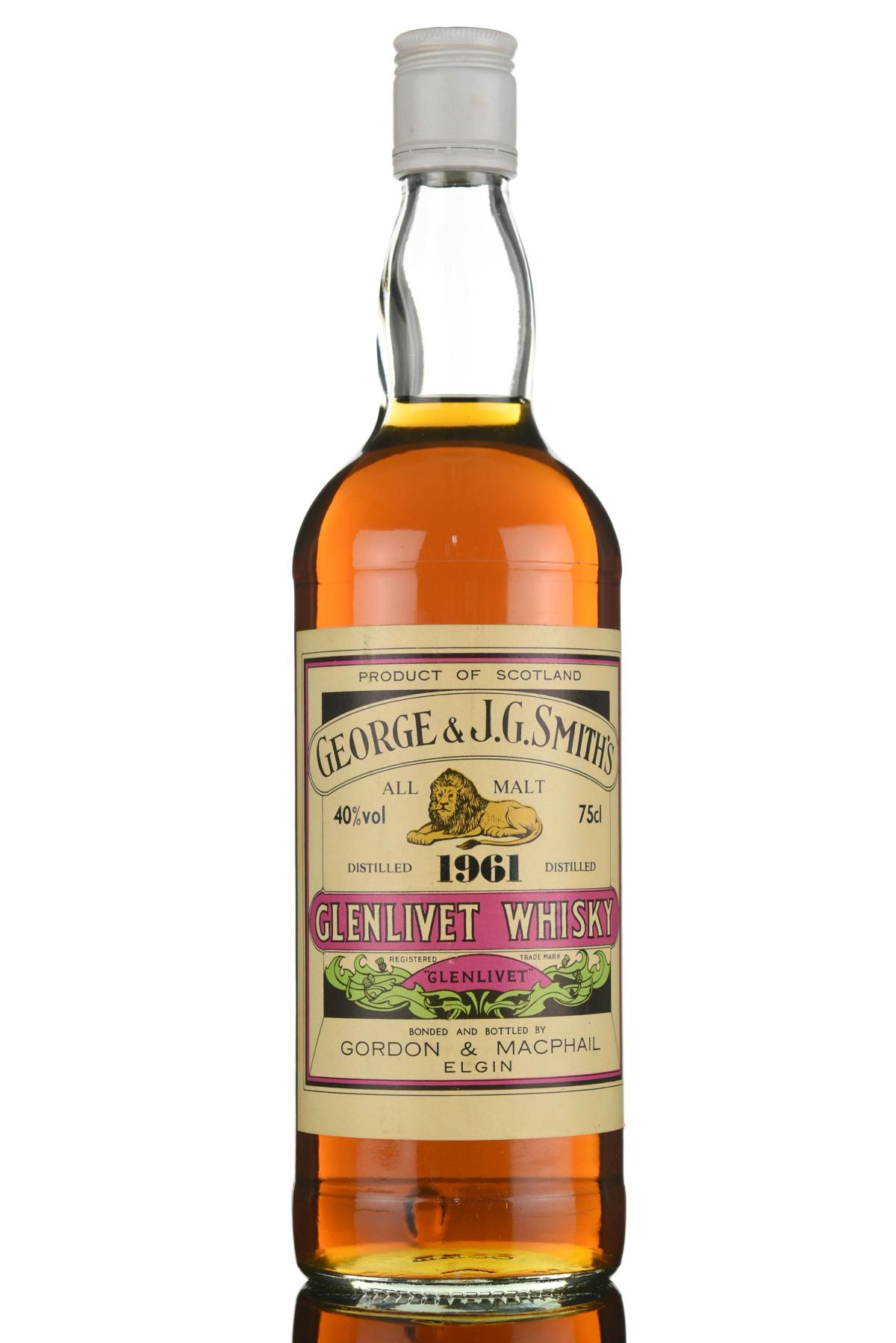 Glenlivet 1961 - Gordon & MacPhail - 1980s