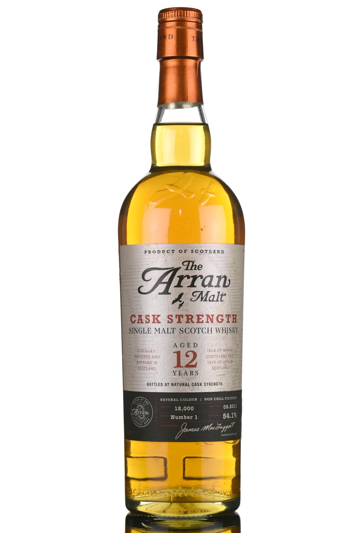 Arran 12 Year Old - Cask Strength - Batch 1